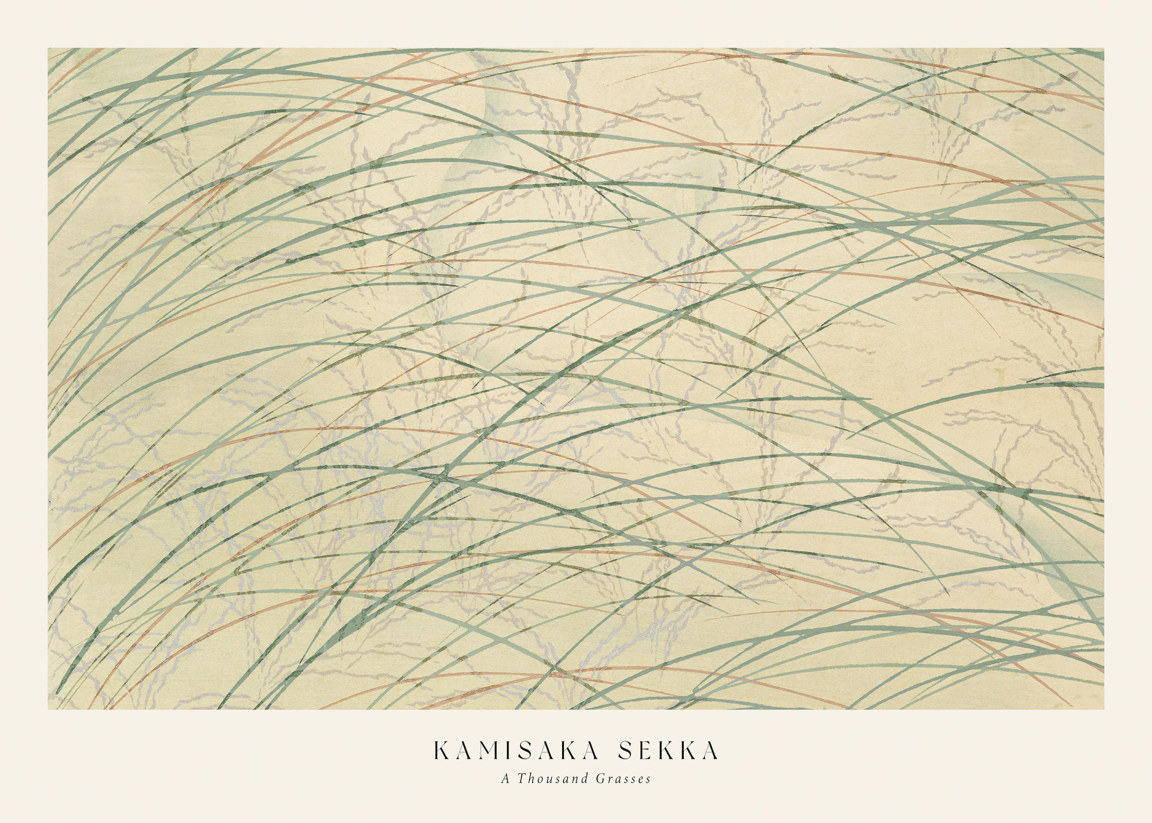 Kamisaka Sekka - A Thousand Grasses Pl.17 Print 0
