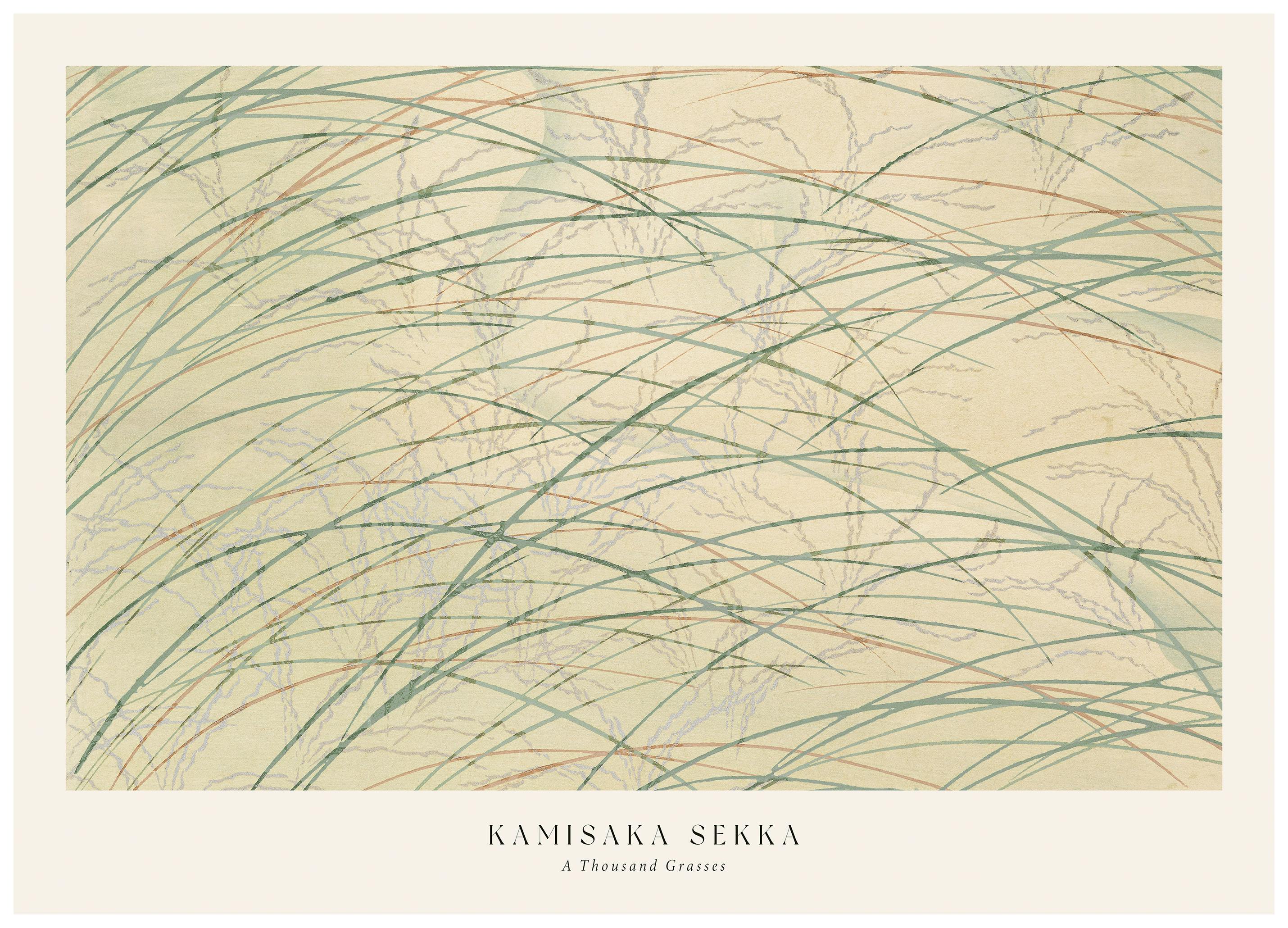 Prints - Kamisaka Sekka - A Thousand Grasses Pl.17 Print (70x100 cm) - Kamisaka Sekka