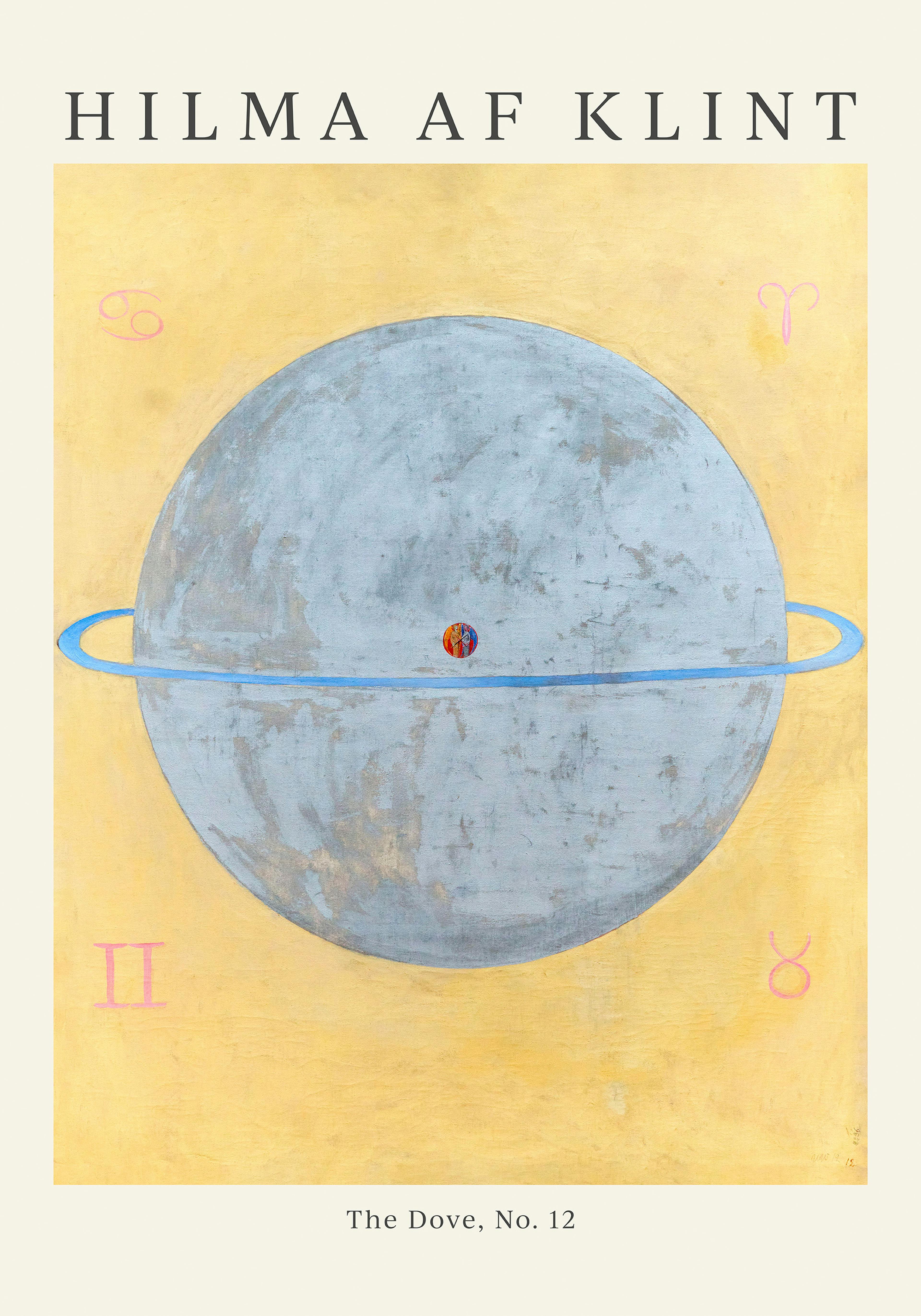 Print - The Dove No.12 by Hilma af Klint Poster 0