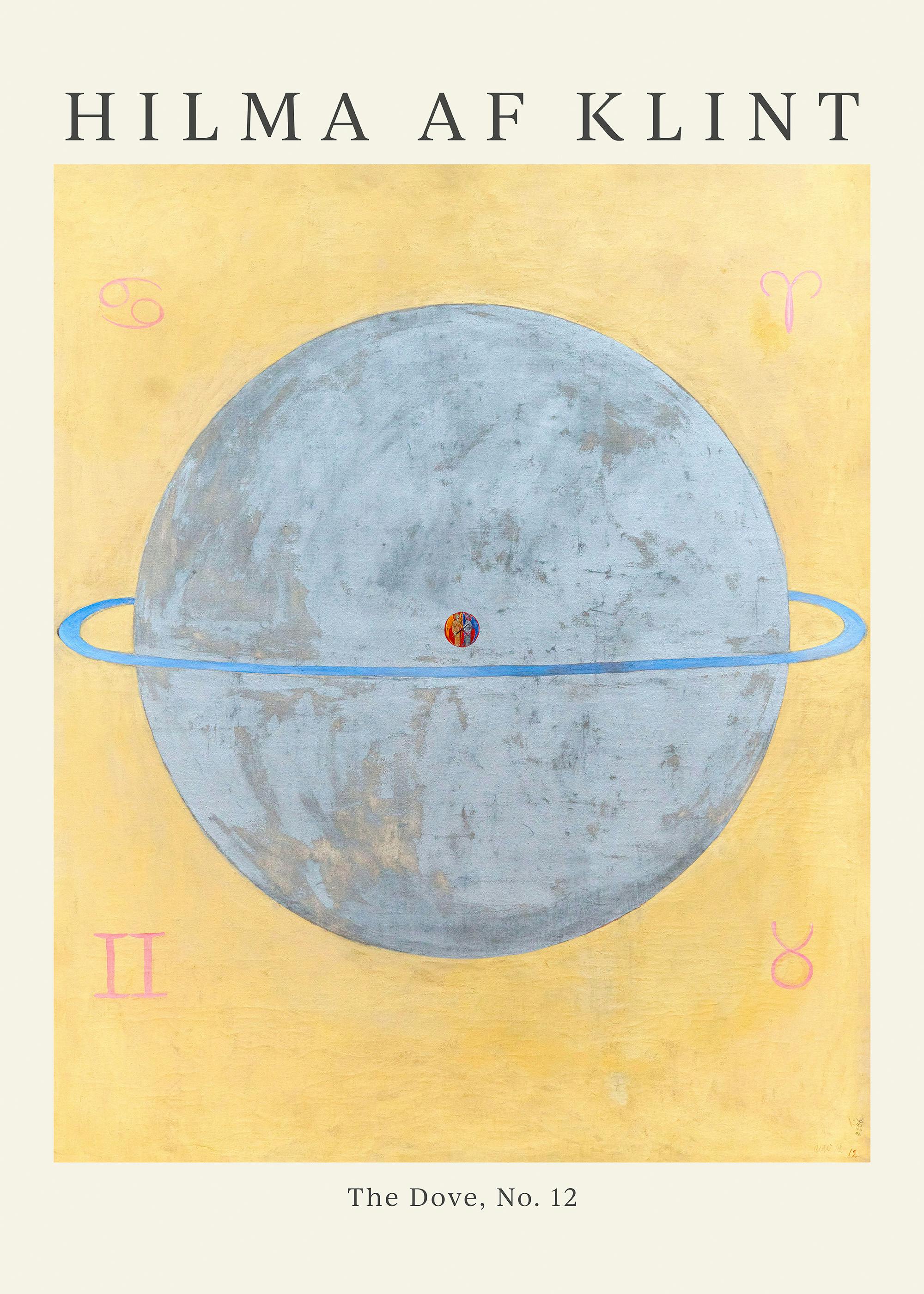 Print - The Dove No.12 by Hilma af Klint Print 0