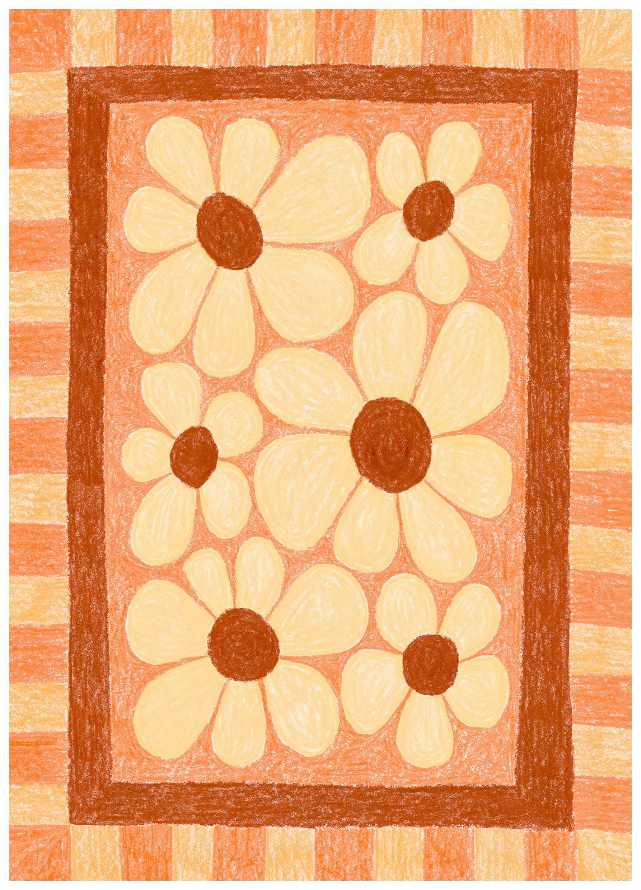 Daisy Days Poster (21x30 cm)