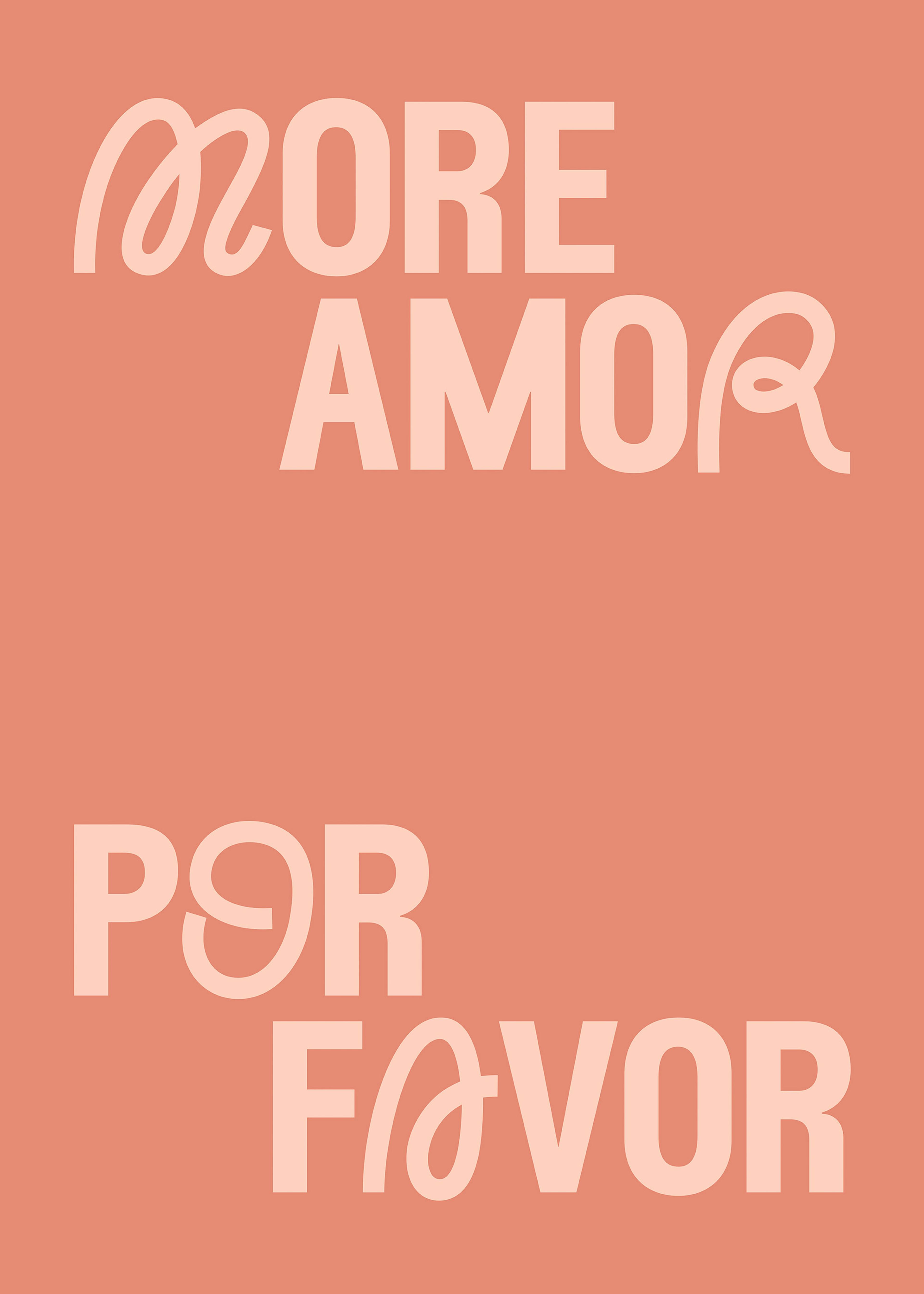 More Amor Por Favor Affiche 0