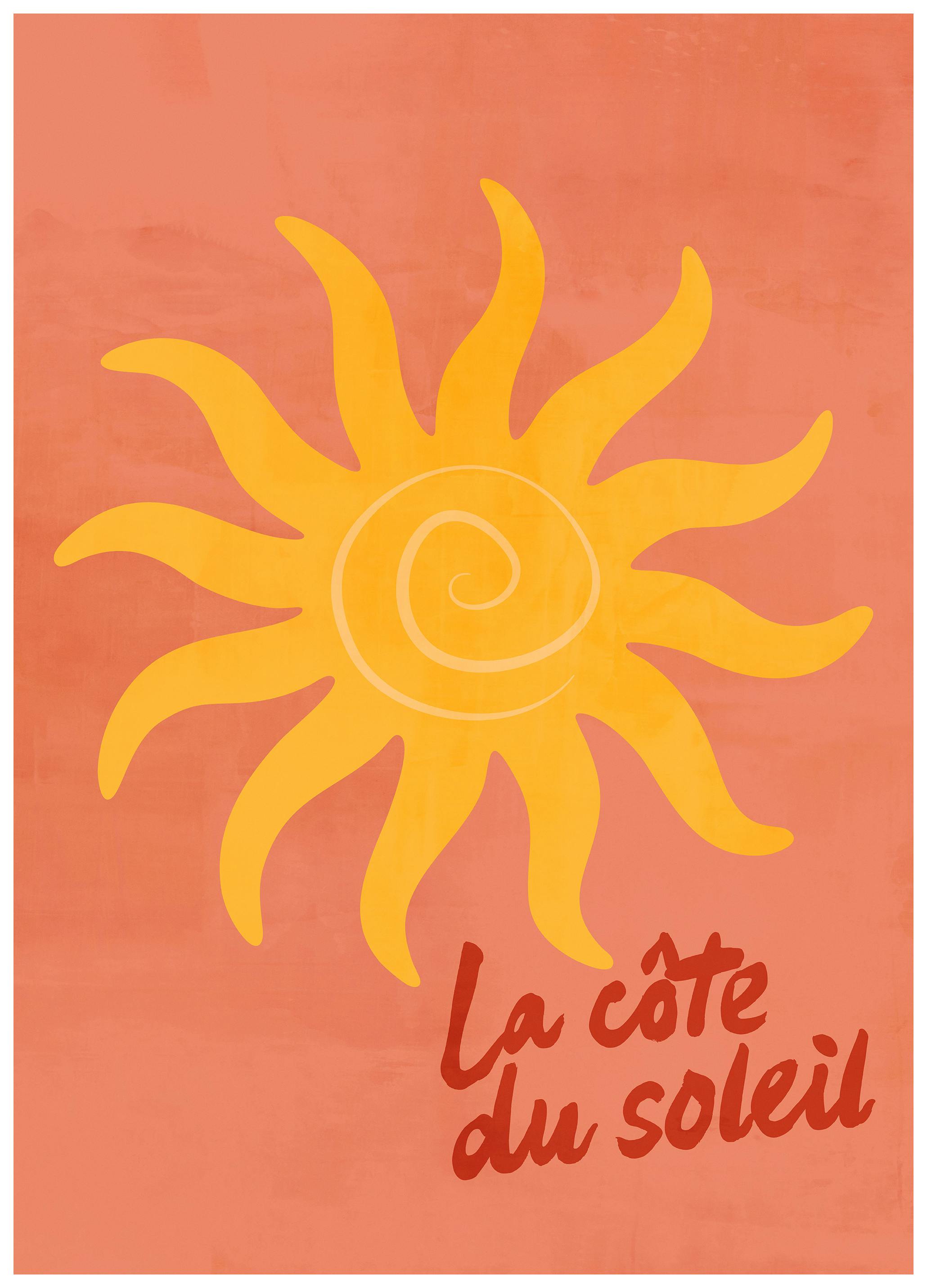 La Côte du Soleil Poster (30x40 cm)
