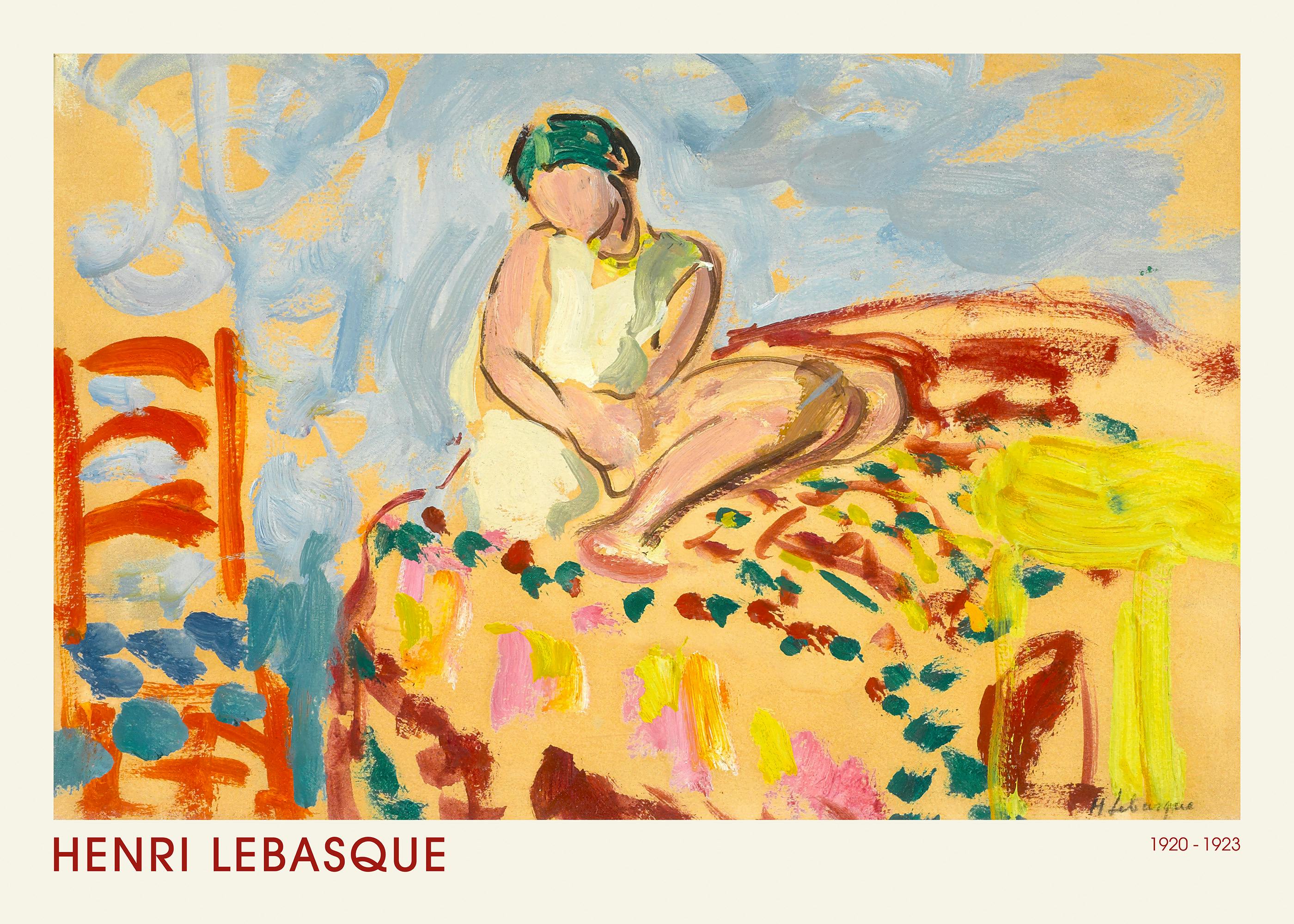 Henri Lebasque - Young Woman in a Green Turban Print 0