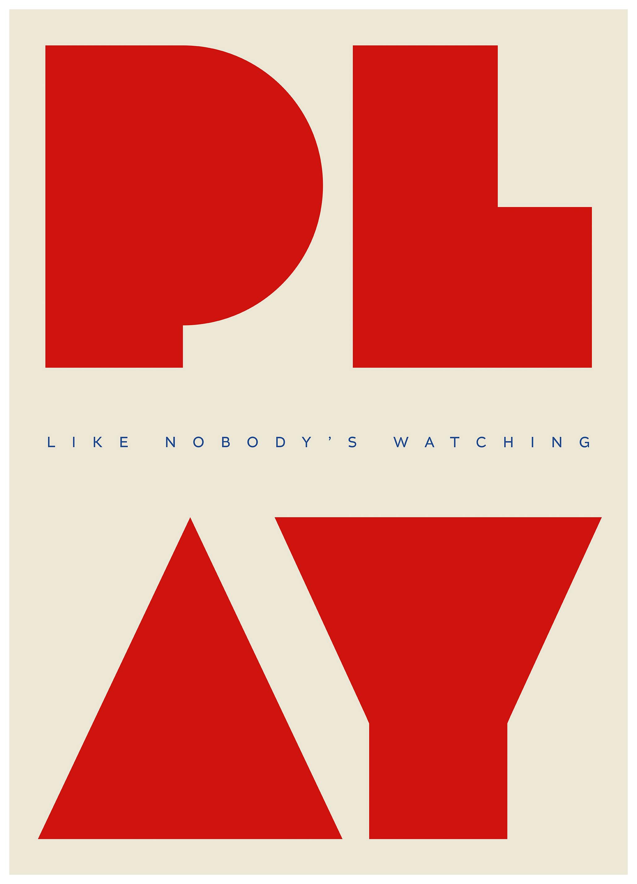 Play Bold Poster (50x70 cm)