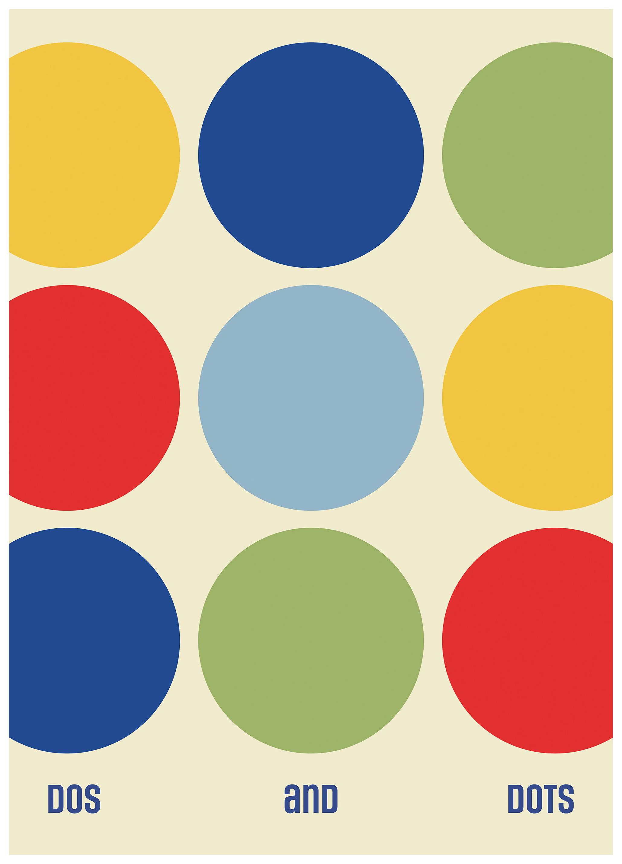 Dos and Dots Poster (30x40 cm)