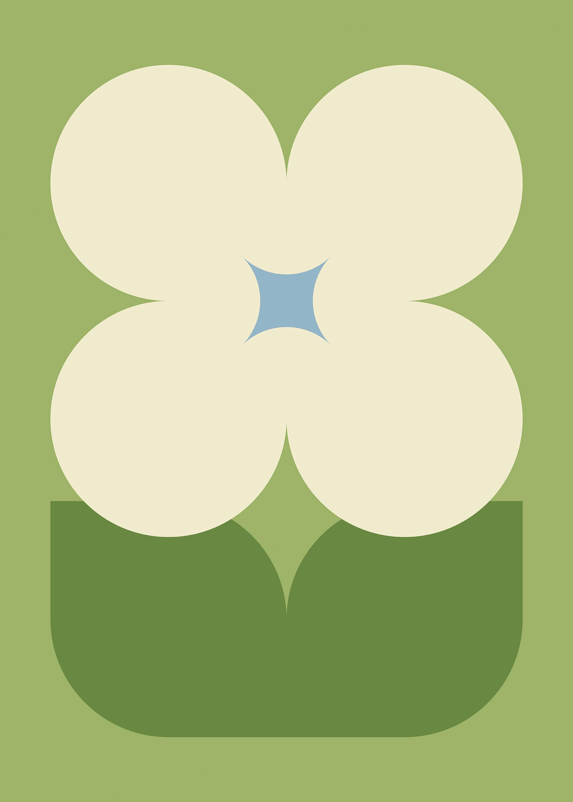 Bold Clover Print 0