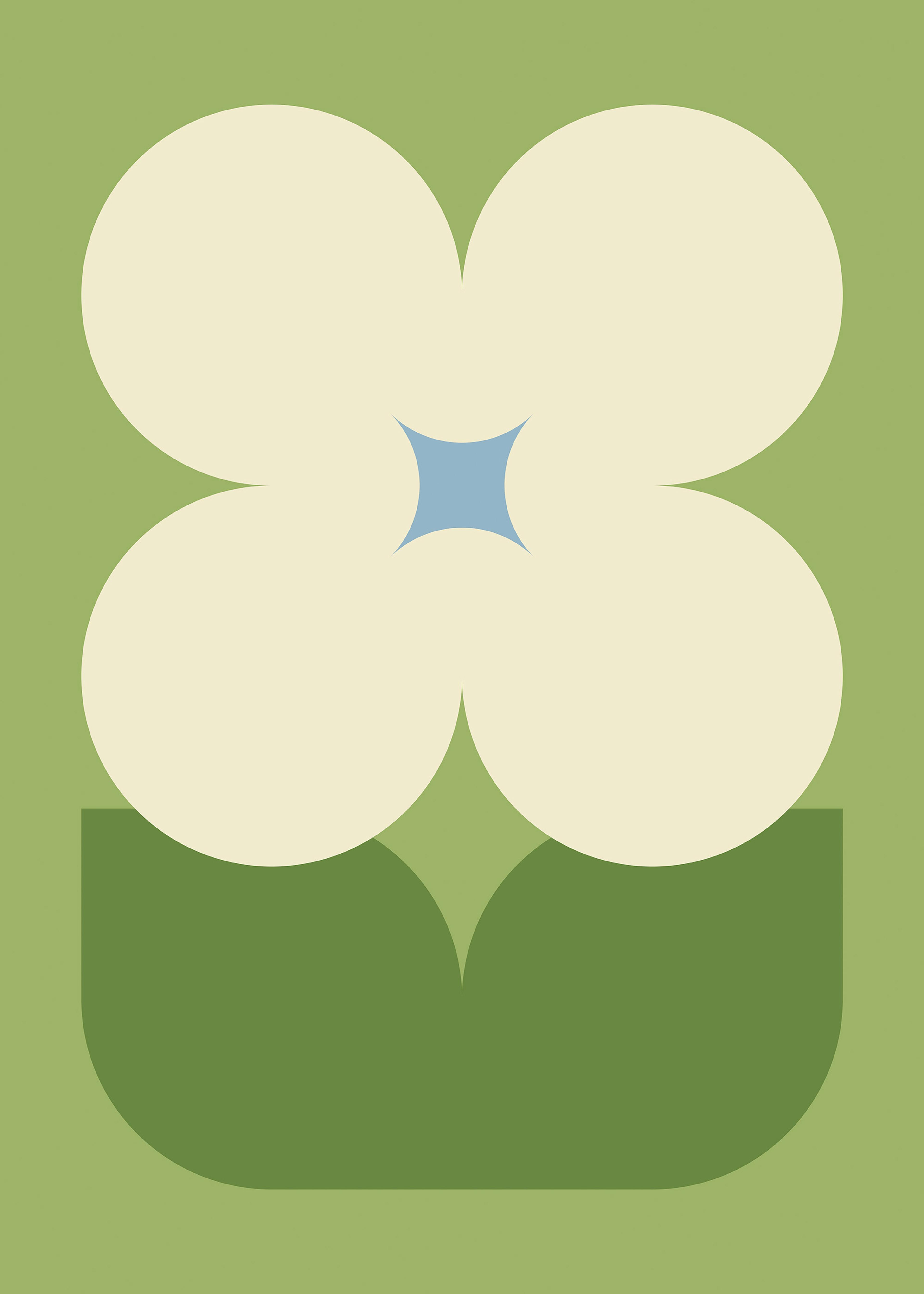 Bold Clover Print 0