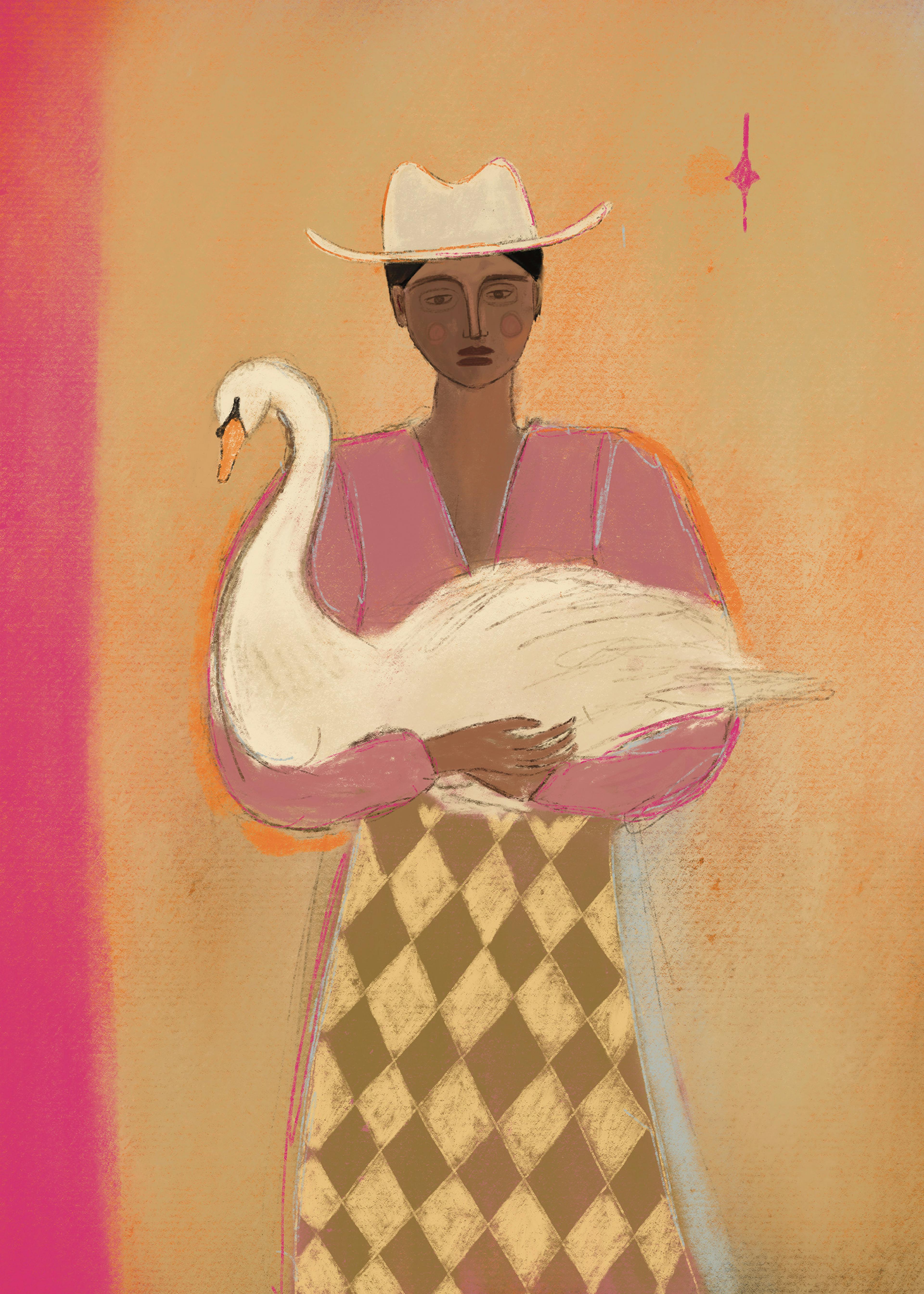 Studio Vreeken - Swan Lady No2 Print 0