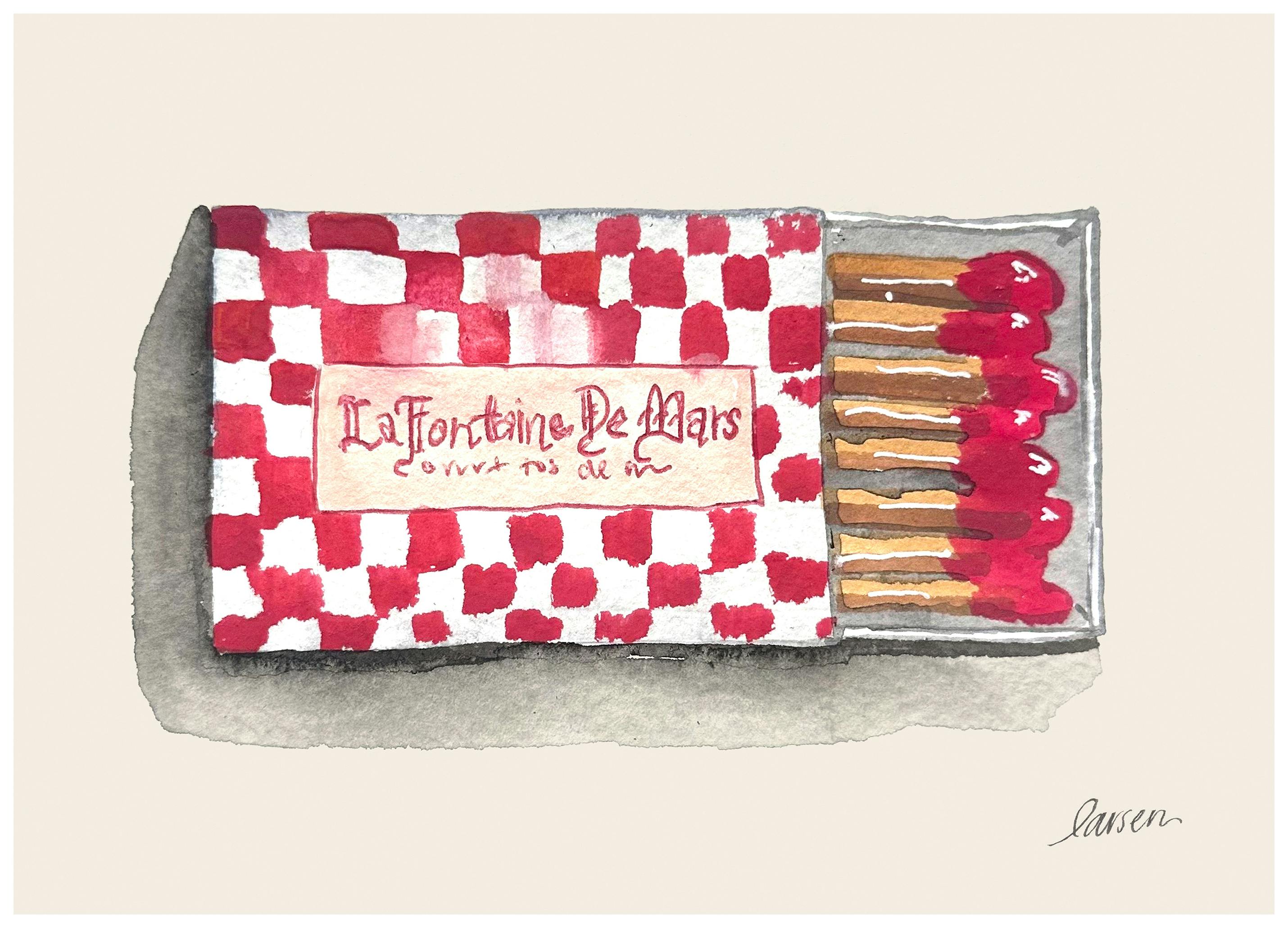 Larsen McDowell Art - La Fontaine de Mars Poster (50x70 cm)