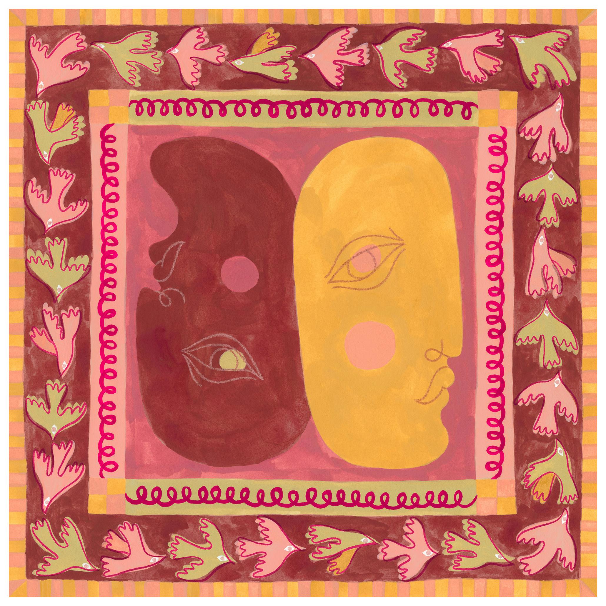 From Both Sides Poster (50x50 cm)