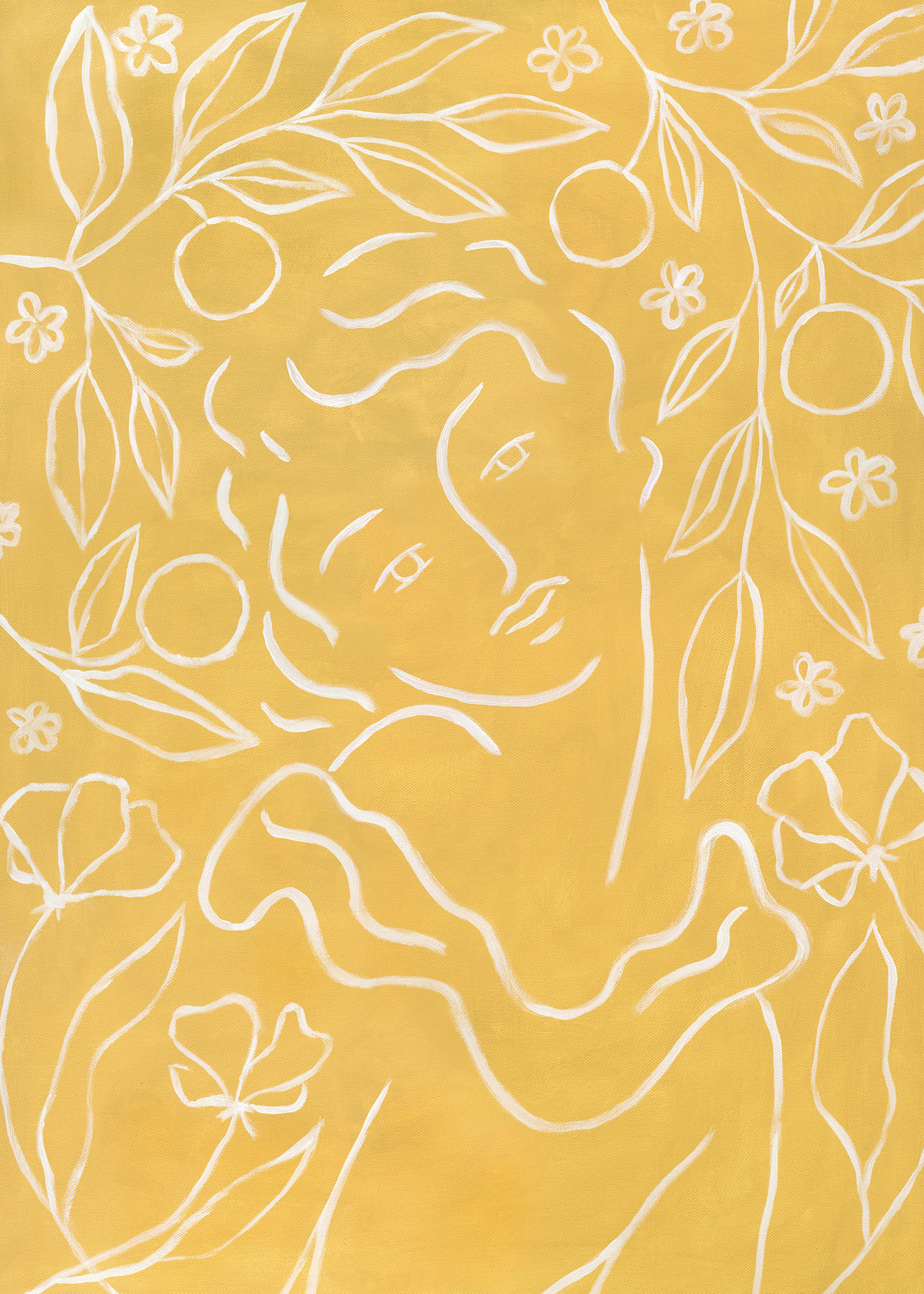 Under the Citrus Tree Print 0