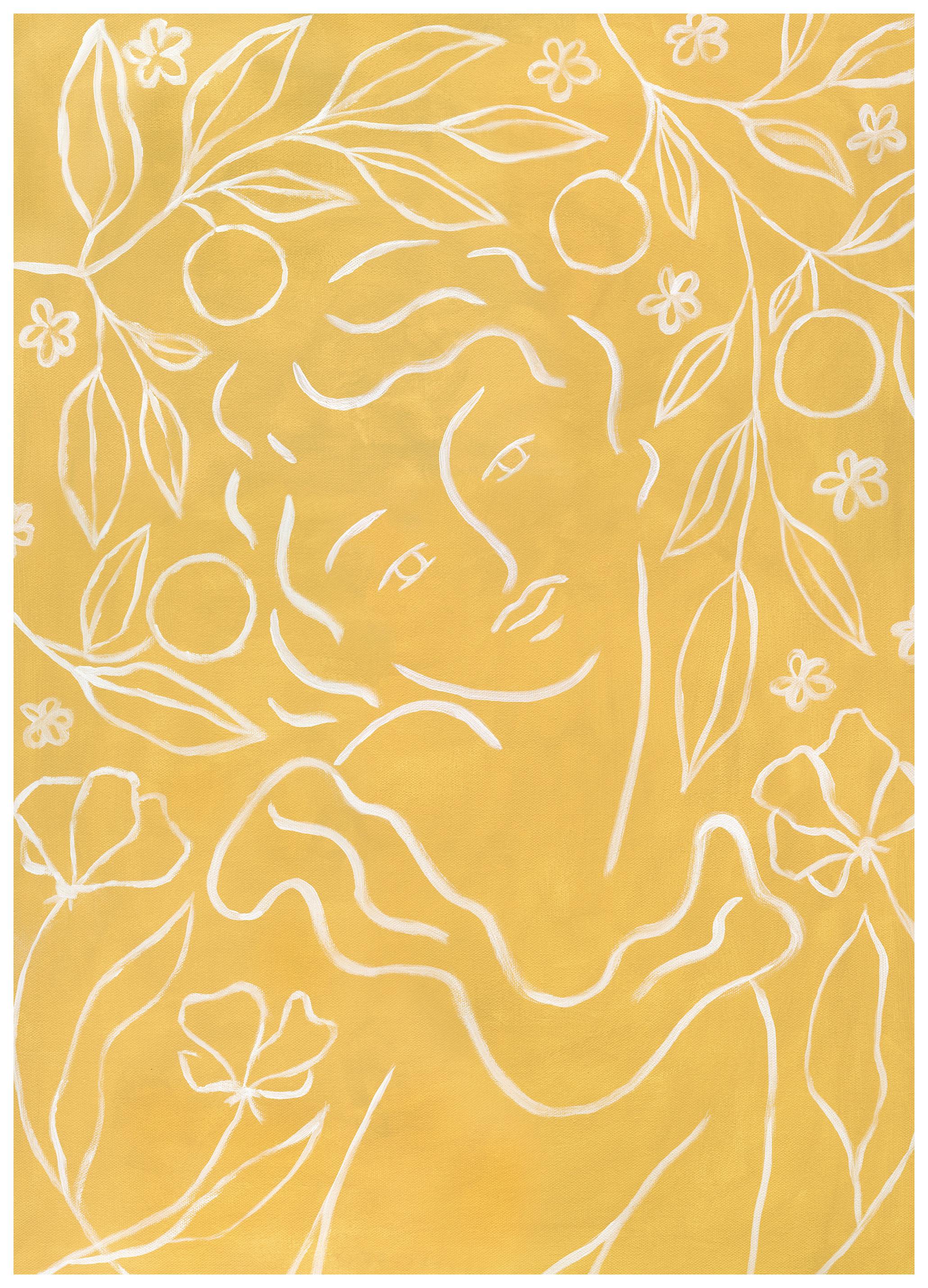 Under the Citrus Tree Poster (50x70 cm)