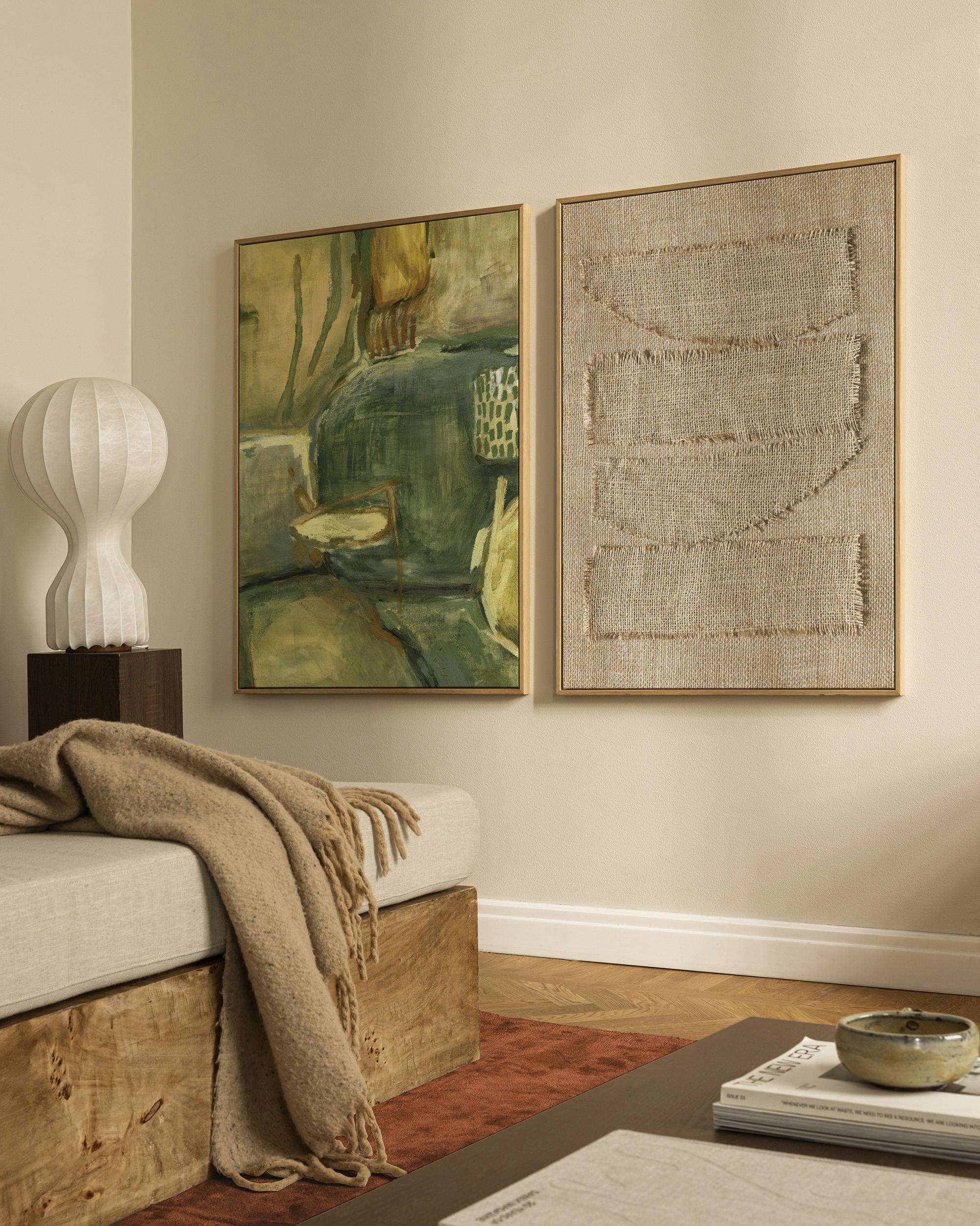 Tactile Harmony gallery wall (ONE SIZE)