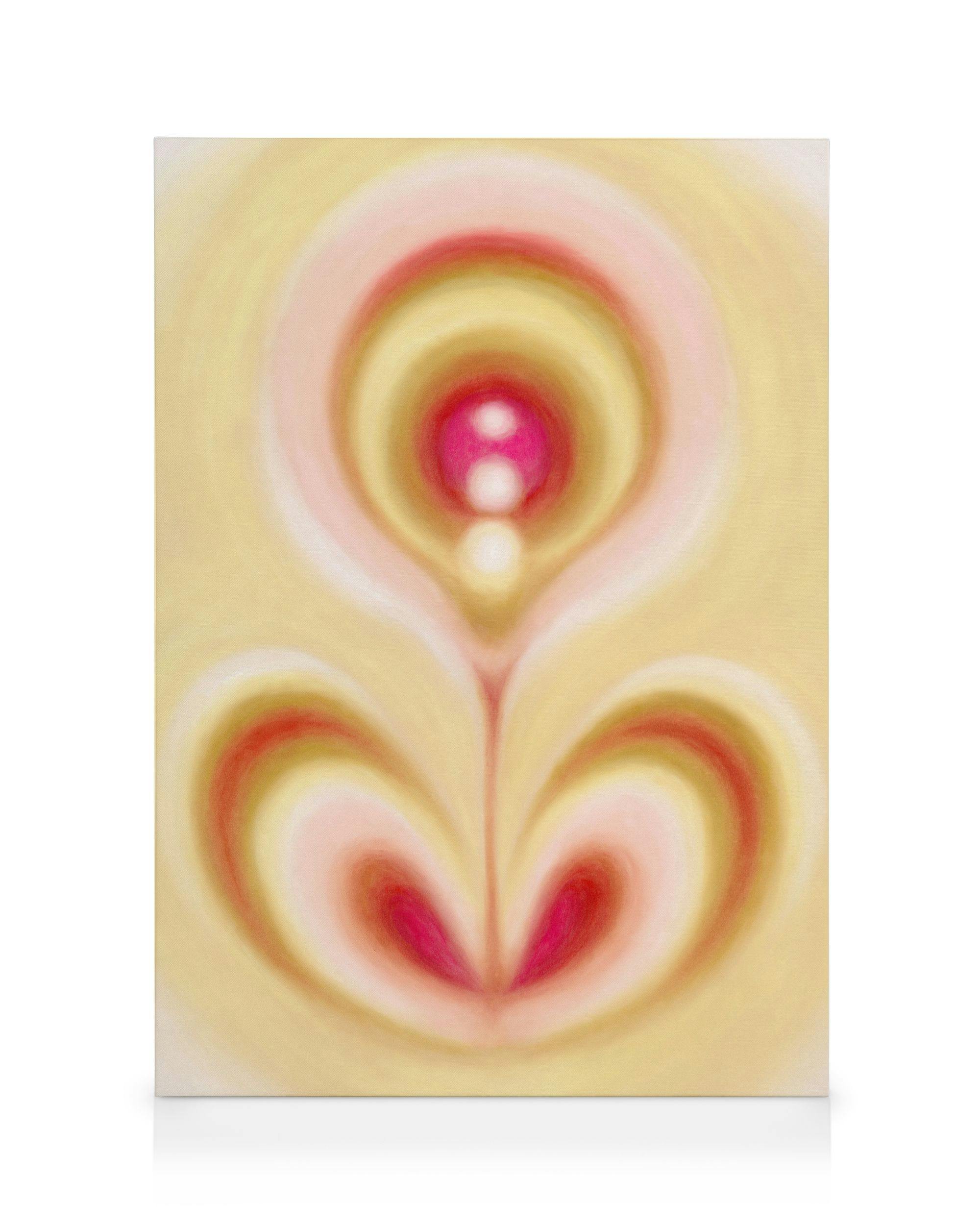 Canvas Prints Blooming Radiance Canvas print (70x100 cm - Oak Frame)