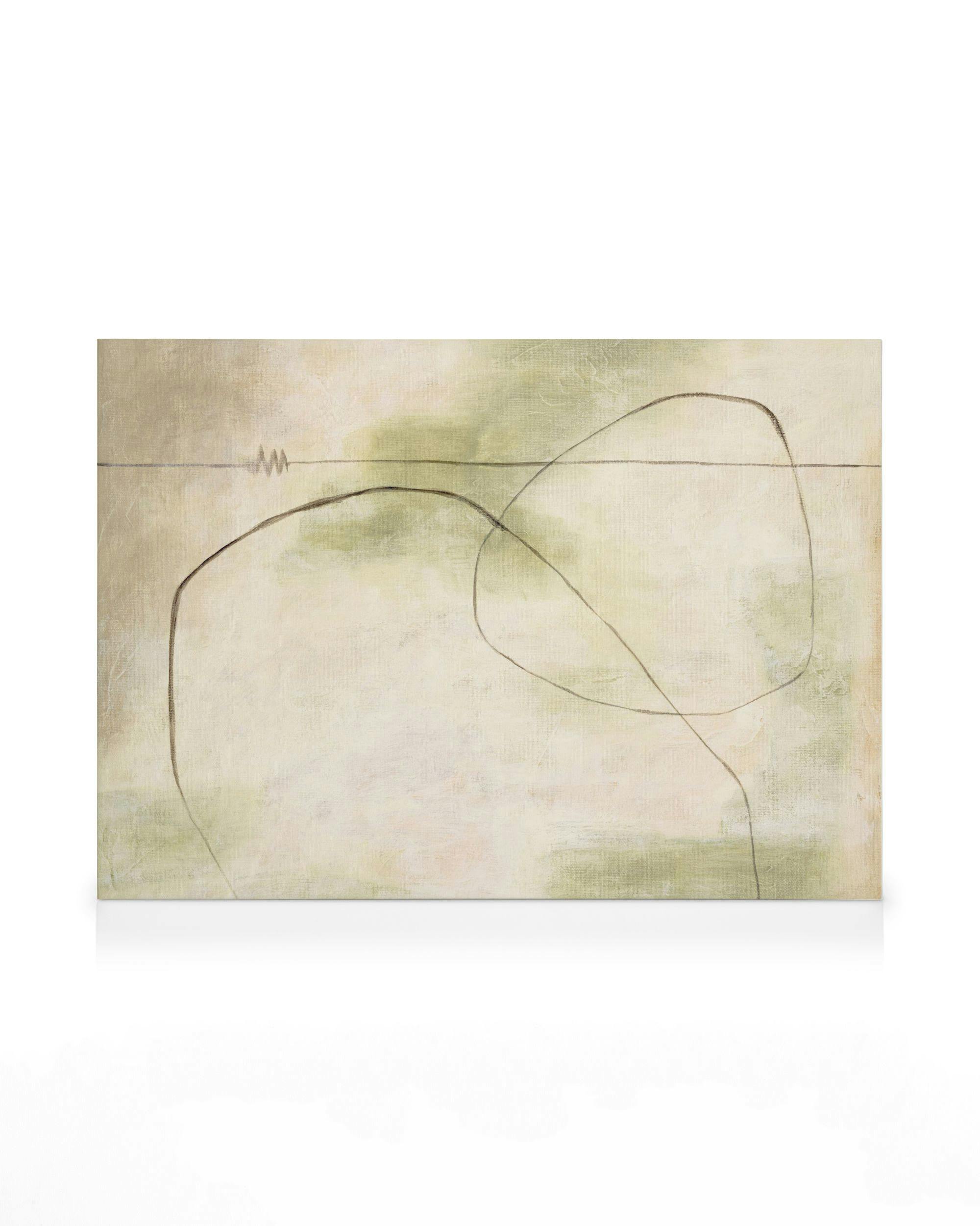 Minimal Form Lerretsbilde (30x40 cm)