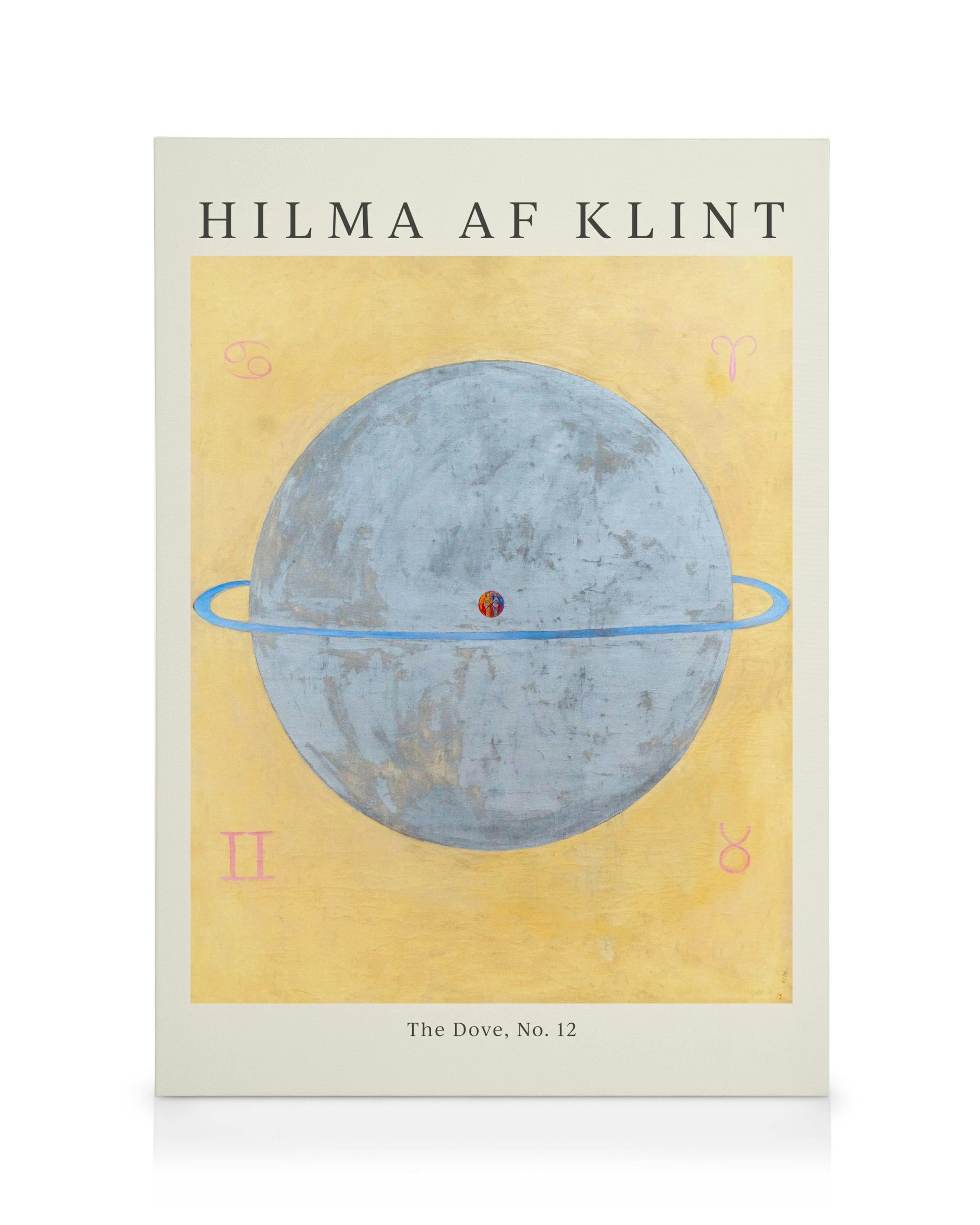 Print - The Dove No.12 by Hilma af Klint Toile 0