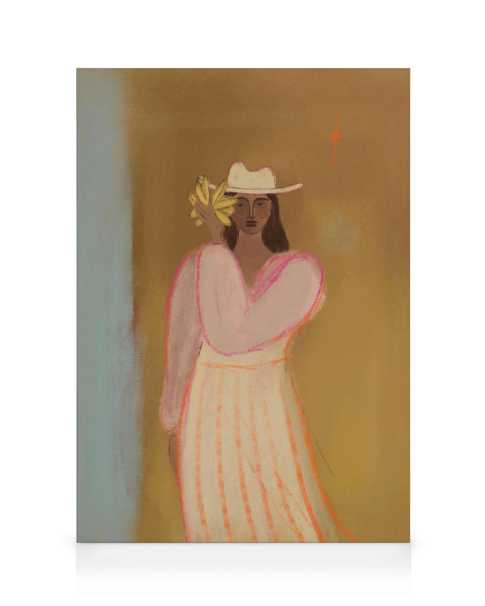 Studio Vreeken - Banana Girl Obraz na plátne 0