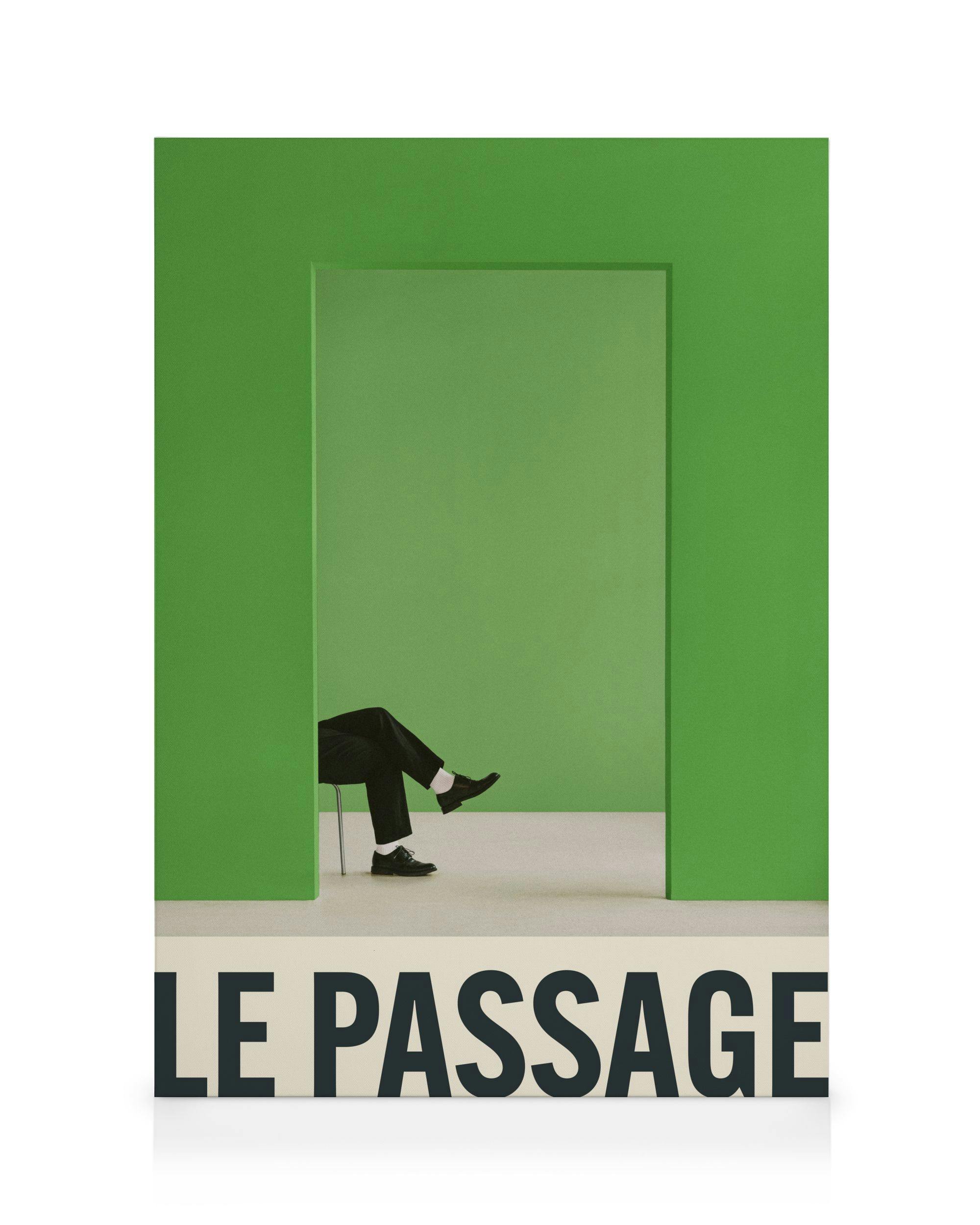 Le Passage Canvas (70x100 cm - Fotokaders zwart)