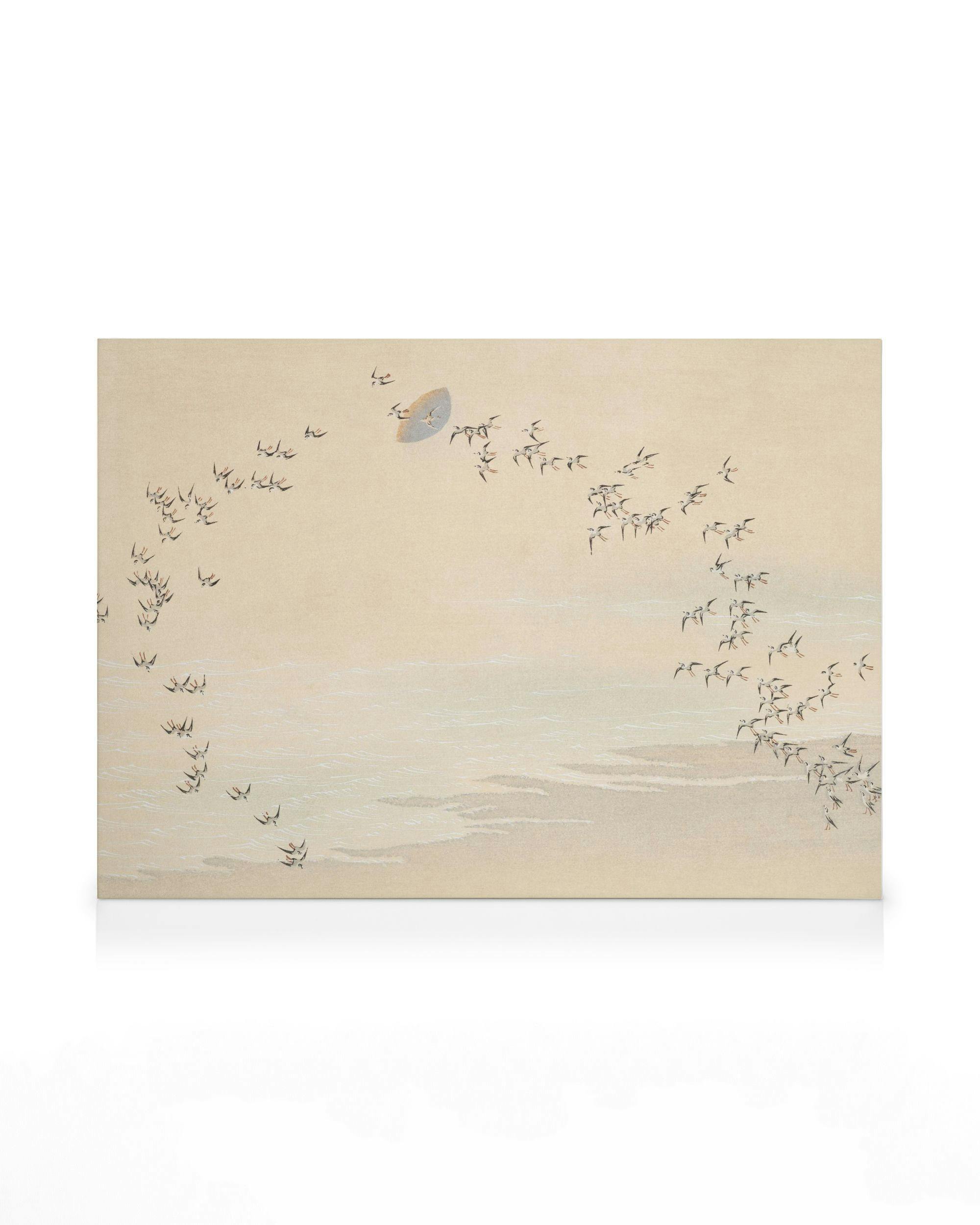 Canvas Prints Kamisaka Sekka - A Thousand Grasses Pl.09 Canvas print (30x40 cm)