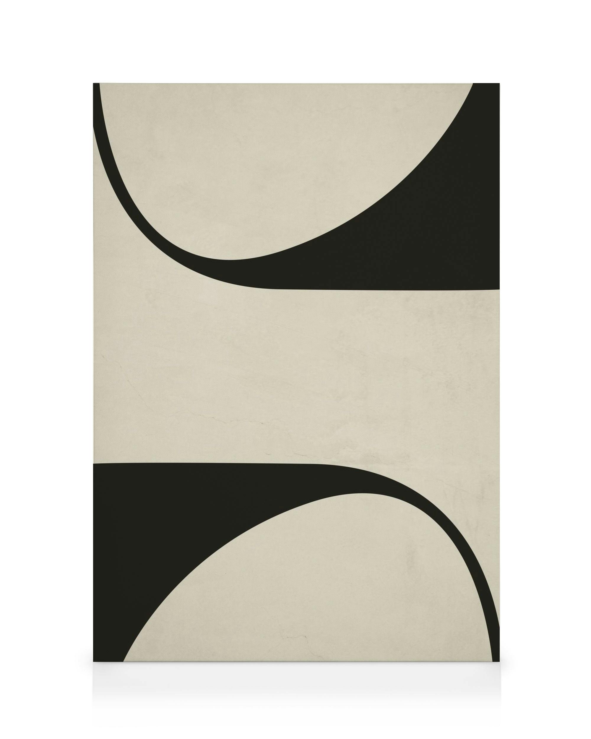 Canvas Prints It's Composition iii Canvas print (50x70 cm - Oak Frame)