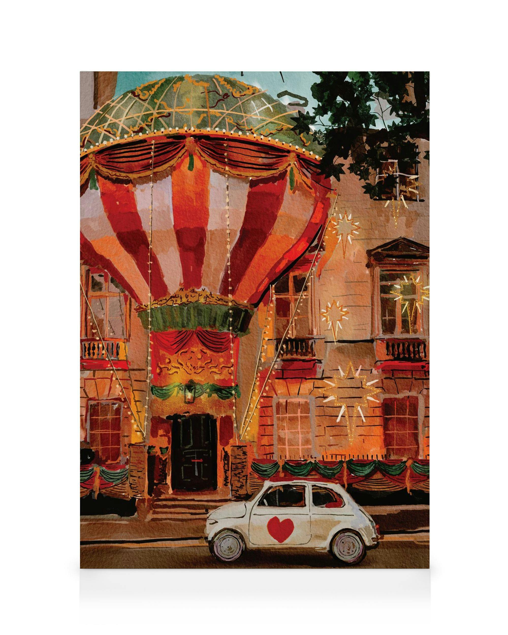Ekaterina Zagorska - Balloon House Leinwandbild 0
