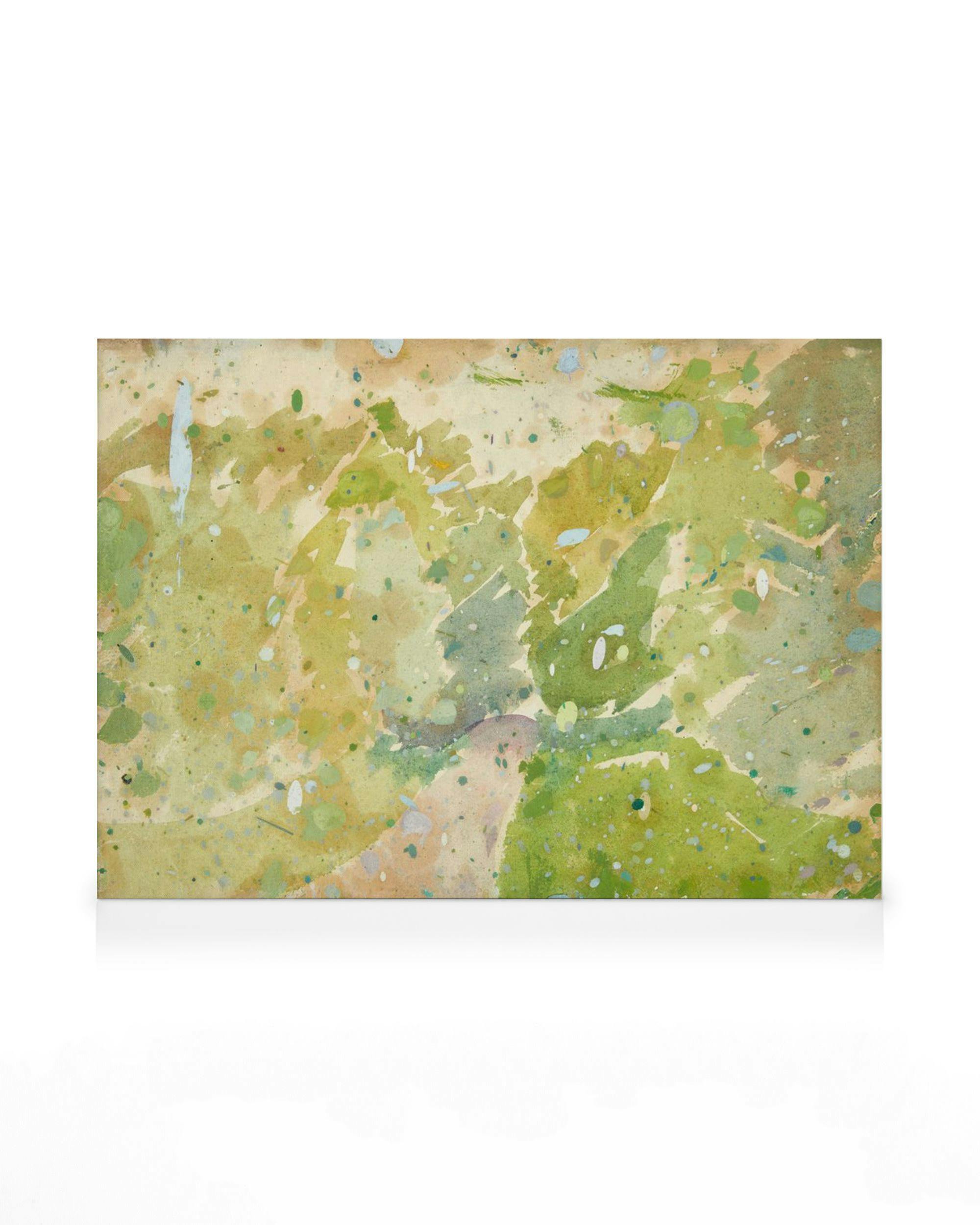 Canvas Prints Edvard Weie - Color Study for Road through the Forest Canvas print (70x100 cm)
