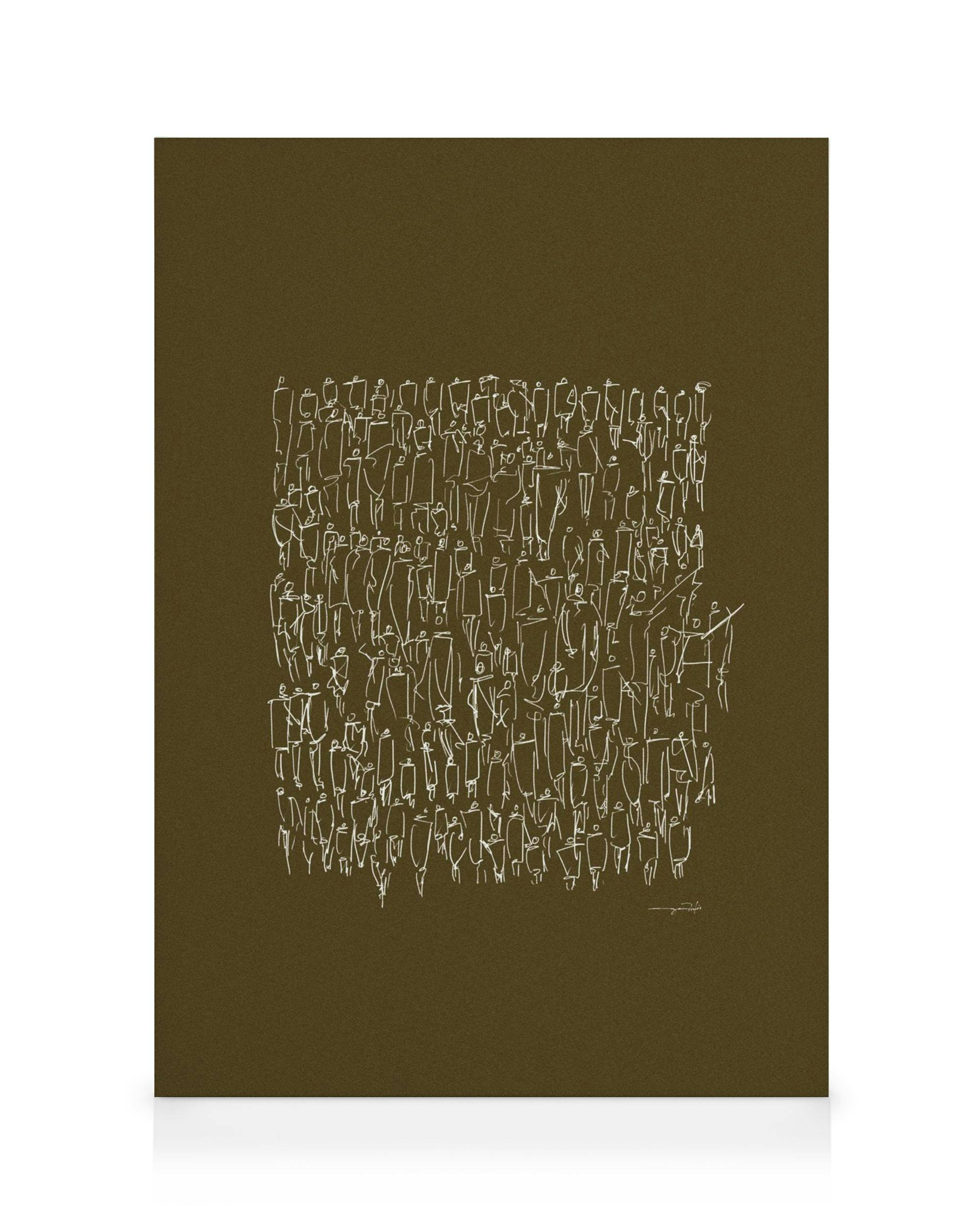 Canvas Prints Mie & Him - People Canvas print (30x40 cm)