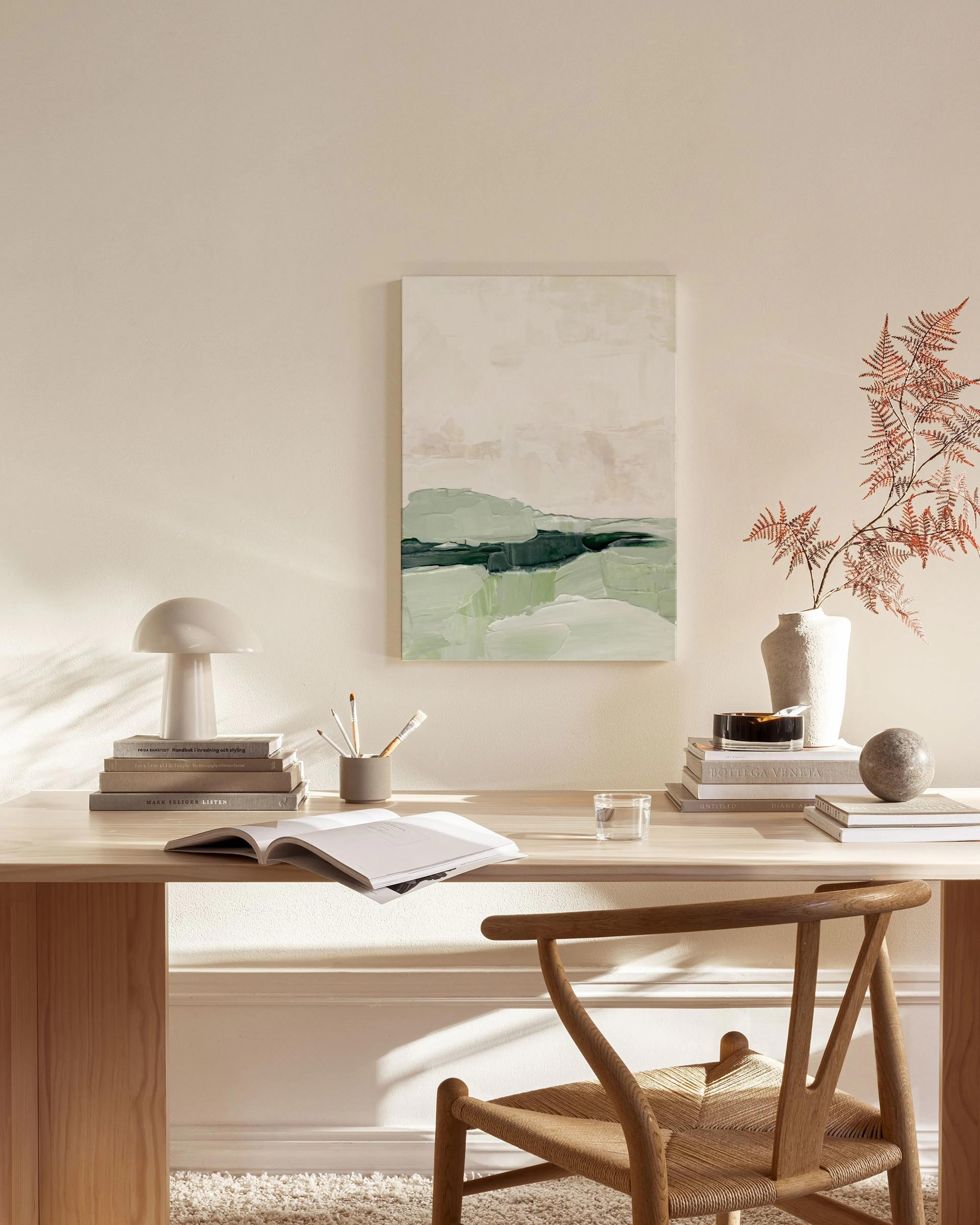 Tranh Thiên Nhiên Sage Landscape Canvas print