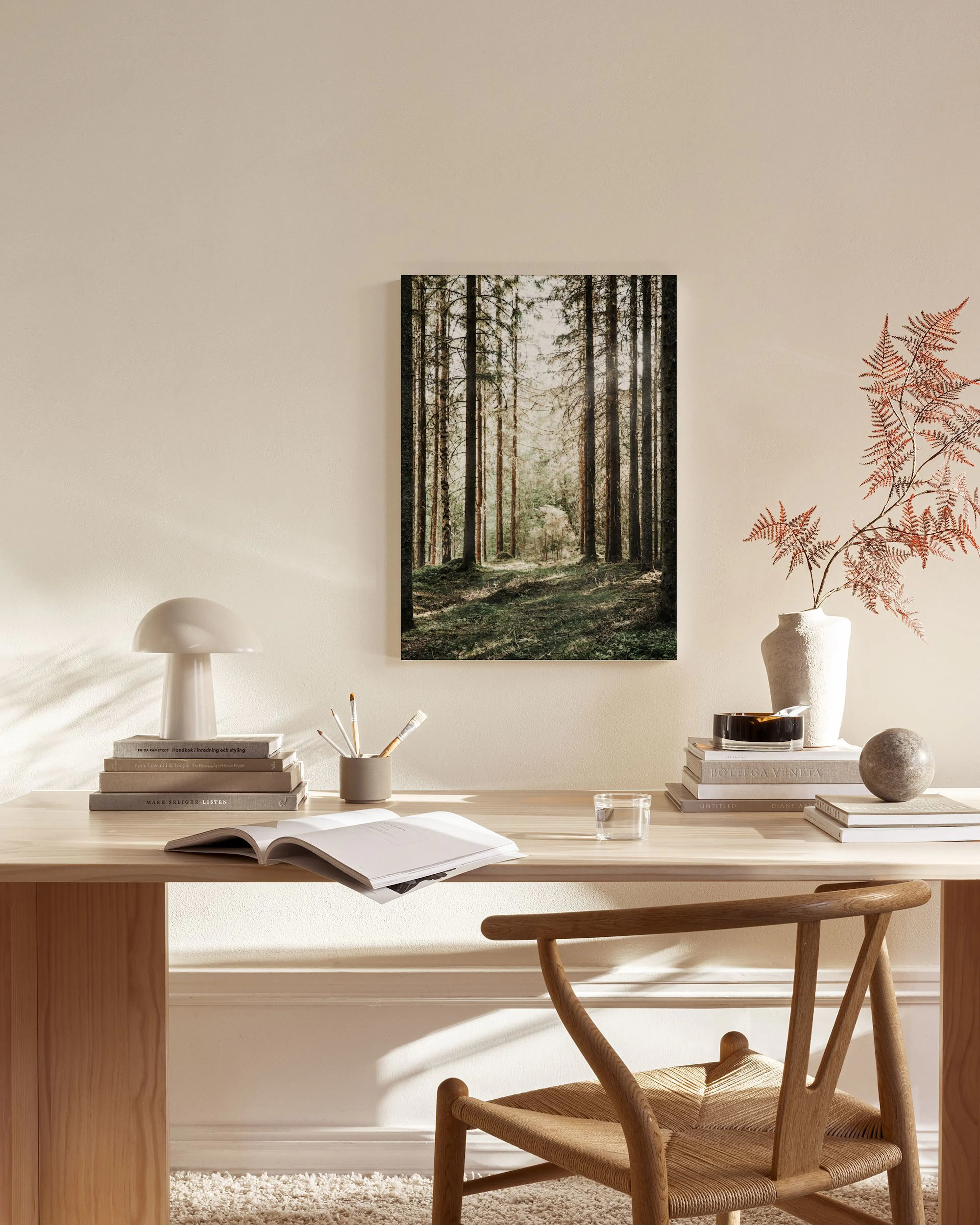 Tranh Thiên Nhiên Forest Grove Canvas print
