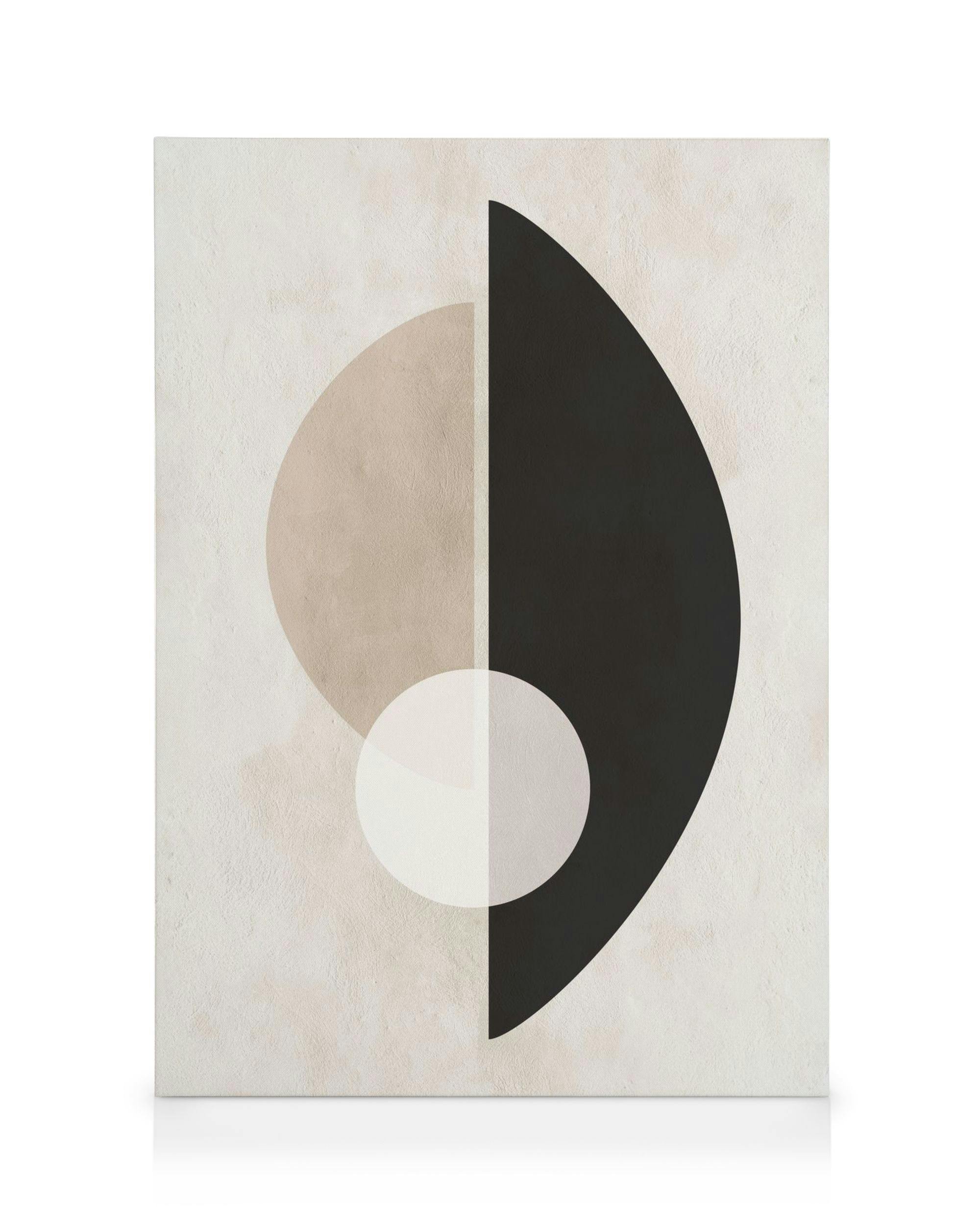 Canvas Prints Inner Circle No2 Canvas print (50x70 cm - Oak Frame)