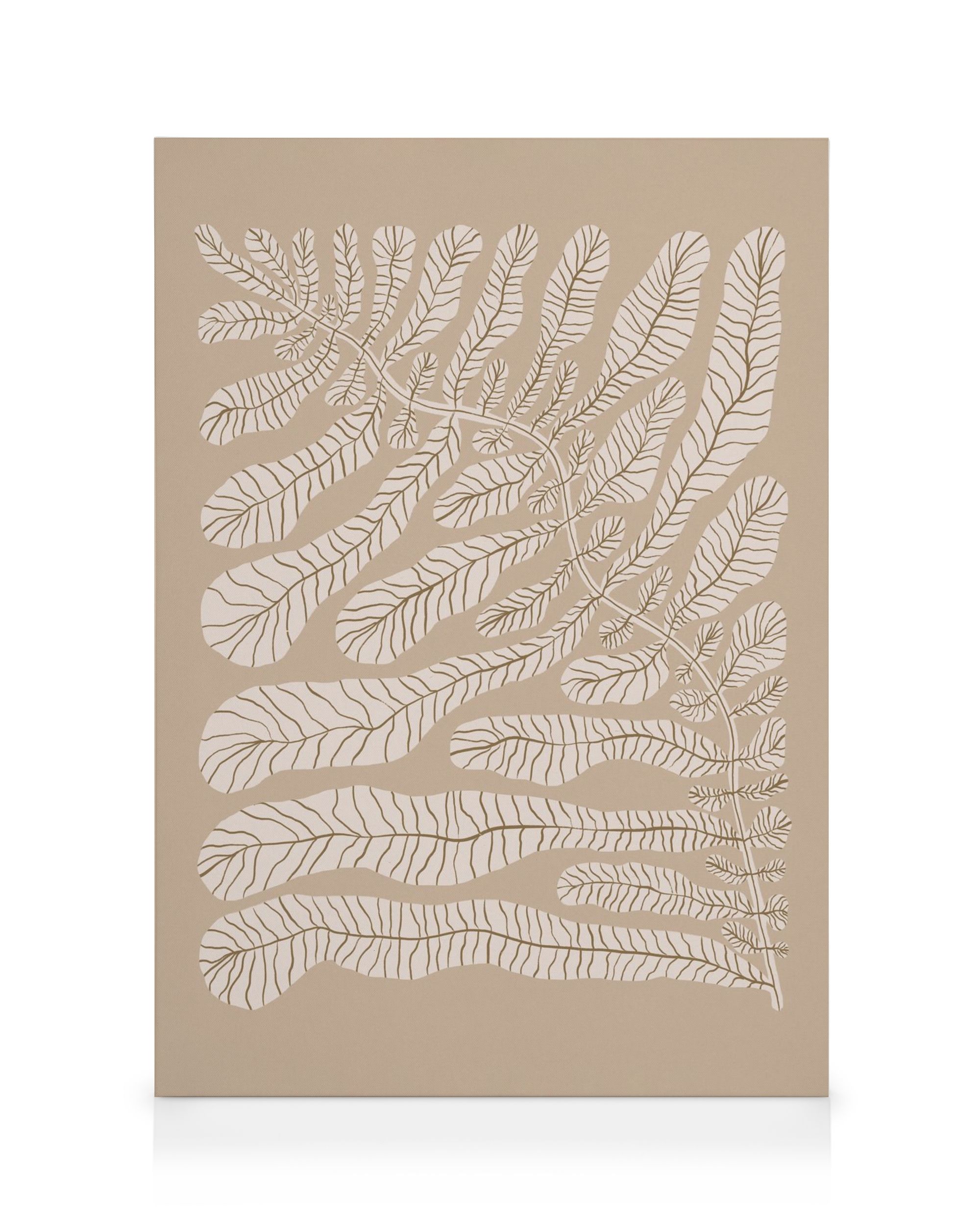 One Hundred - Leaved Plant No2 Canvas Print | Botanical Wall Print ...
