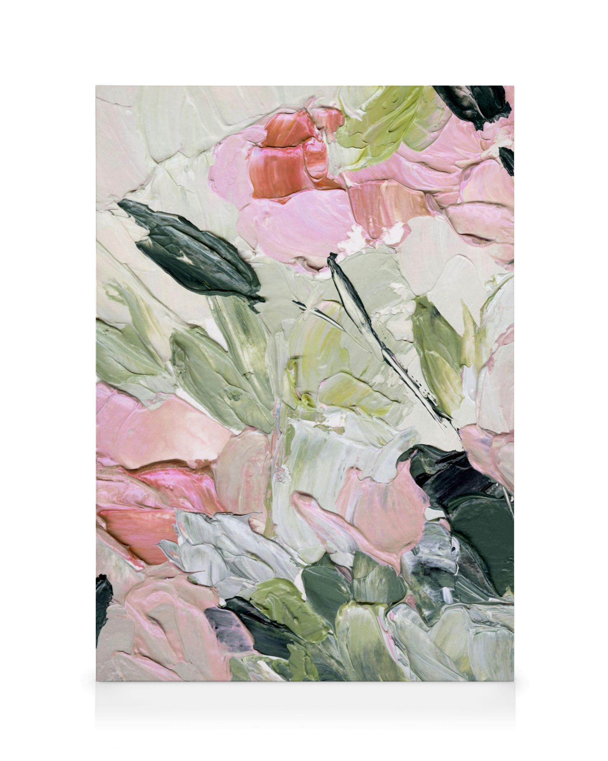 Canvas Prints Flowers in Paint No1 Canvas print (50x70 cm)