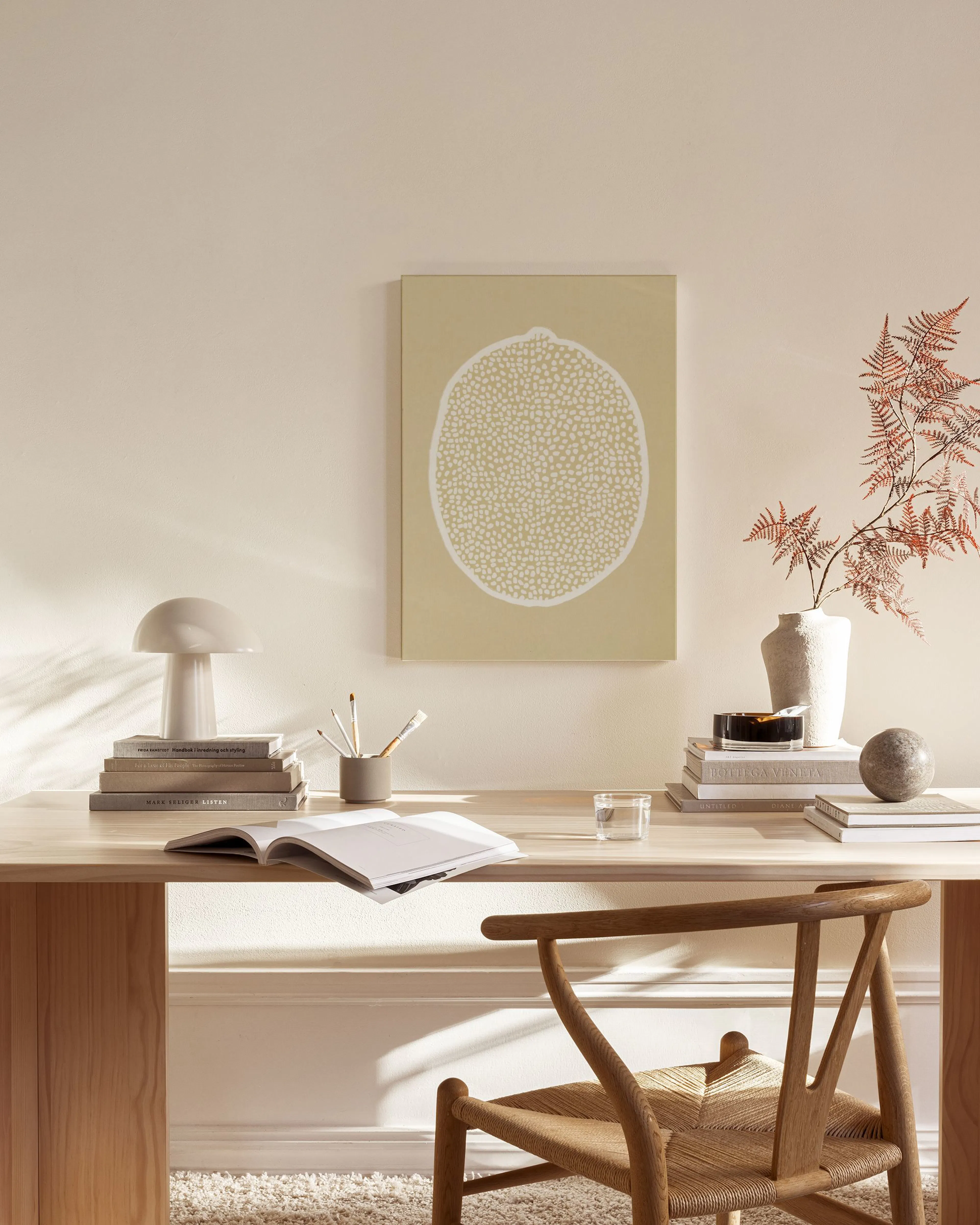 Tranh Graphic Citrus Limon Canvas print