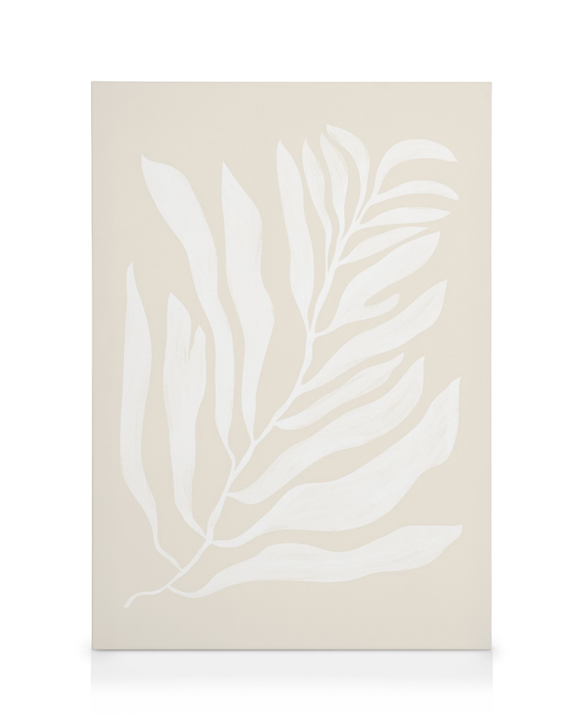 Tela Decorativa White Botanical No2 – Arte Botânica Minimalista ...