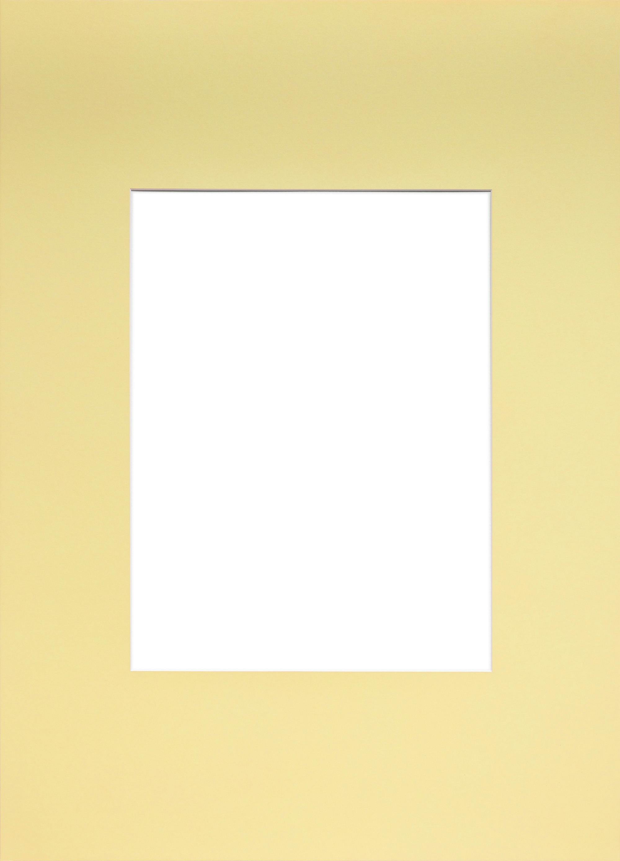 Picture mount yellow, 50x70 (50x70 cm)