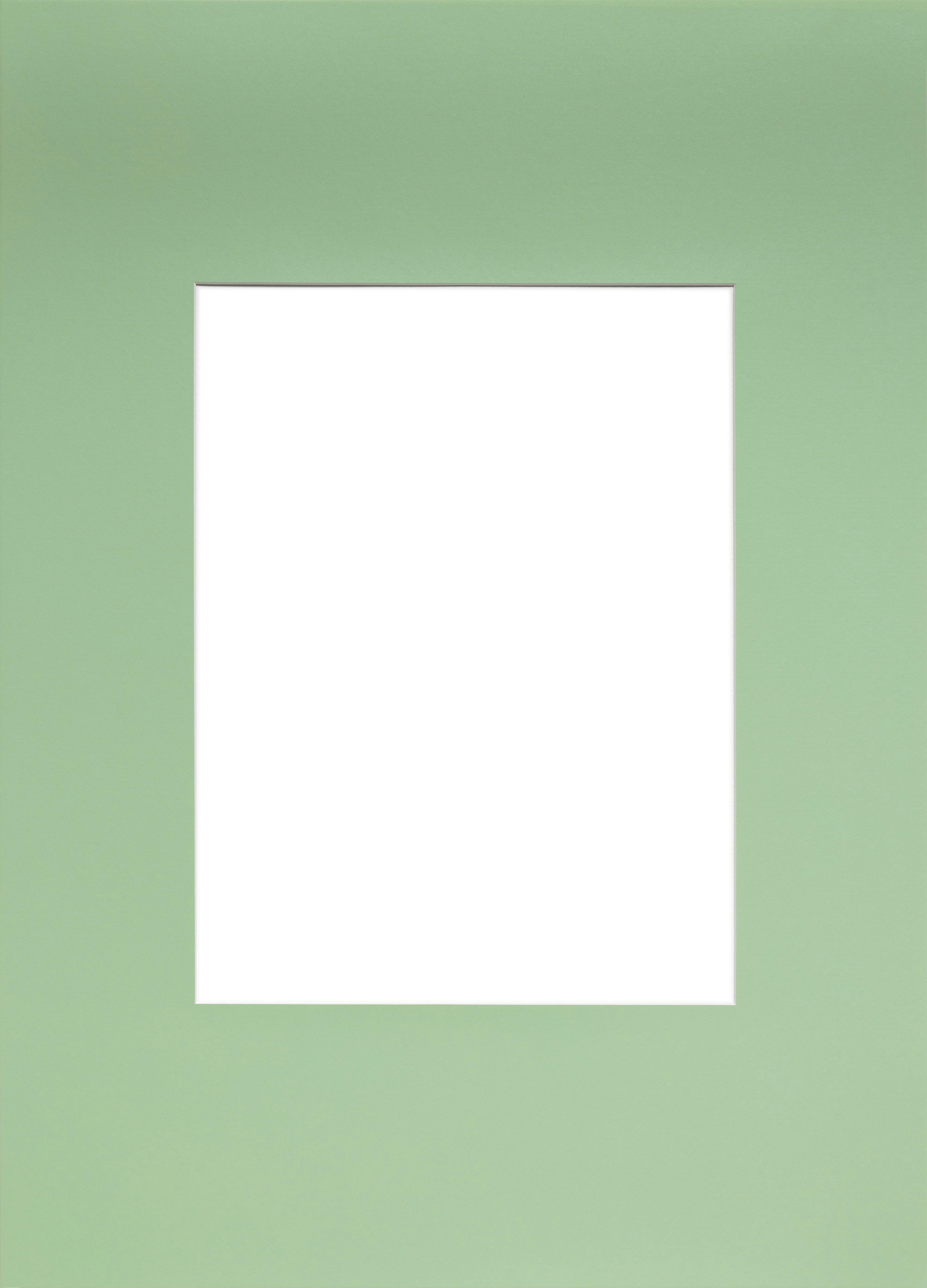 Passepartout ljusgrön 0