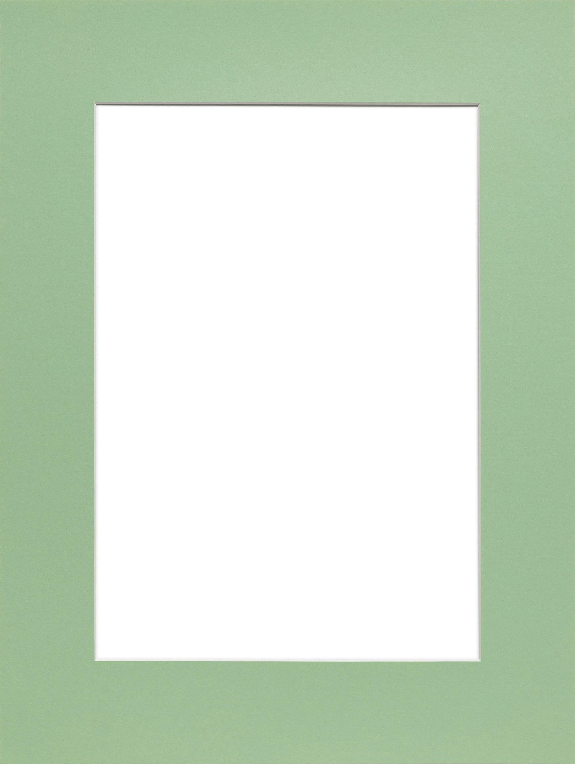 Passepartout lys grønn, 30x40 (30x40 cm)