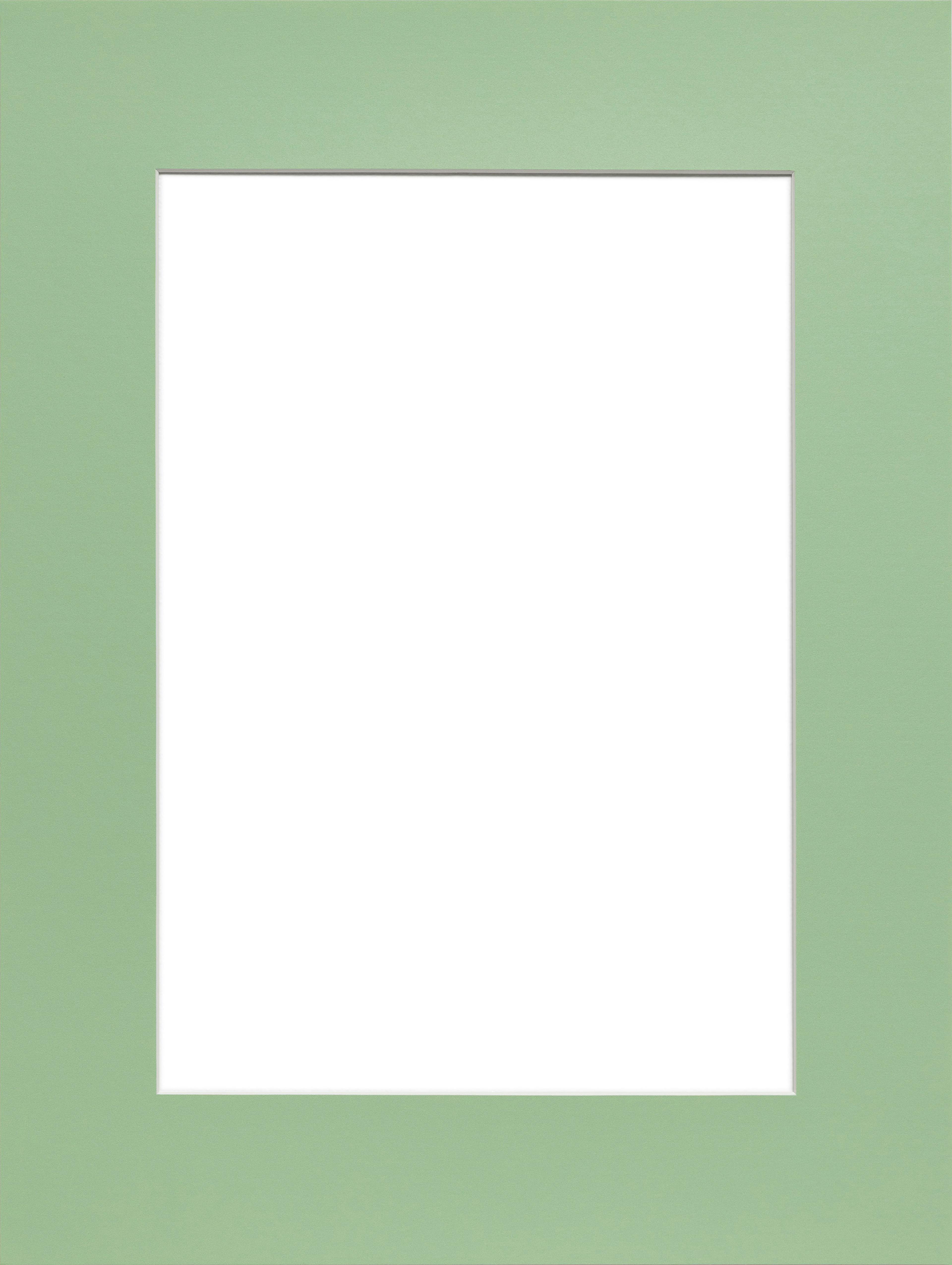 Passepartout ljusgrön 0