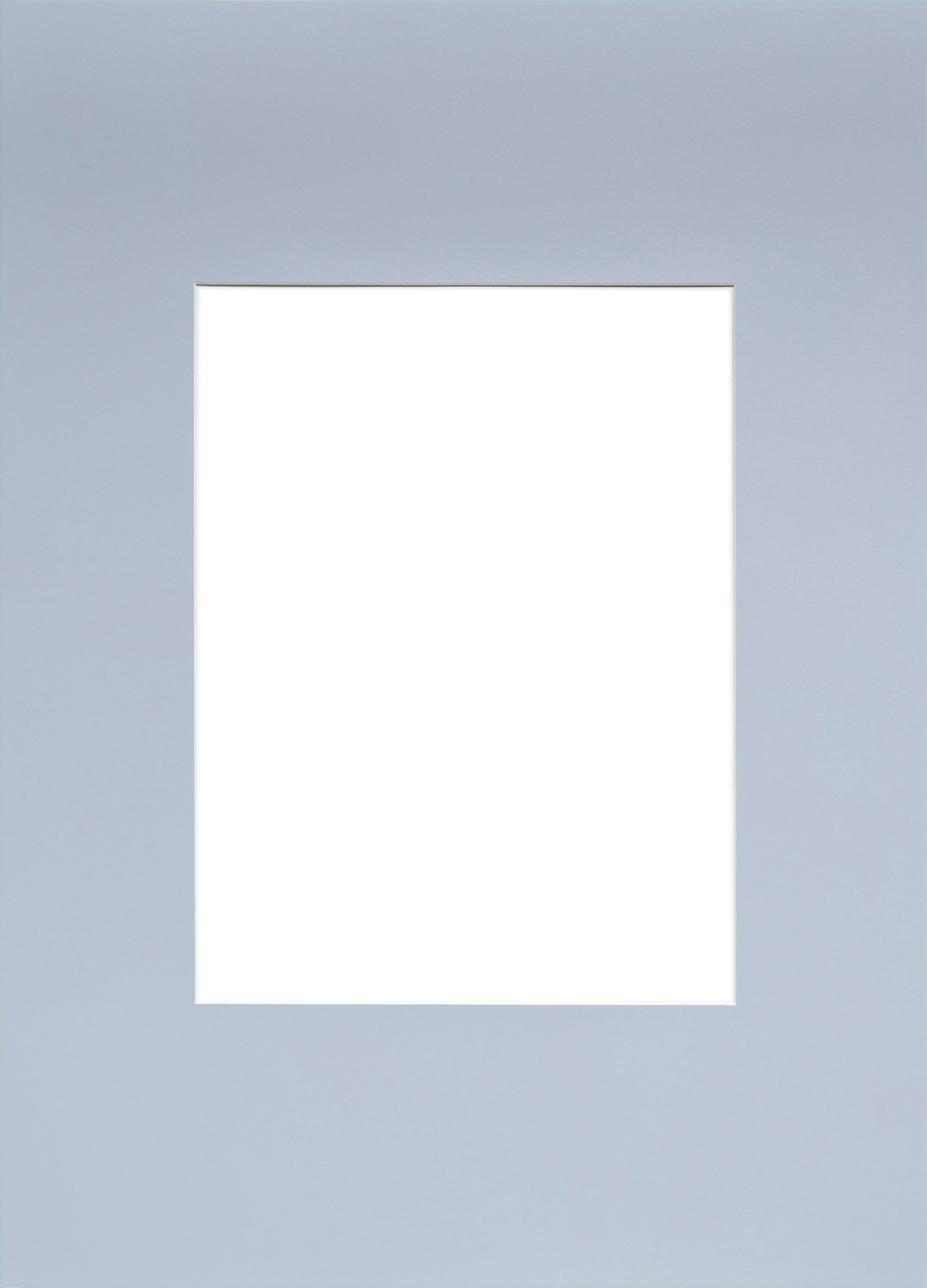 Passepartout ljusblå 0