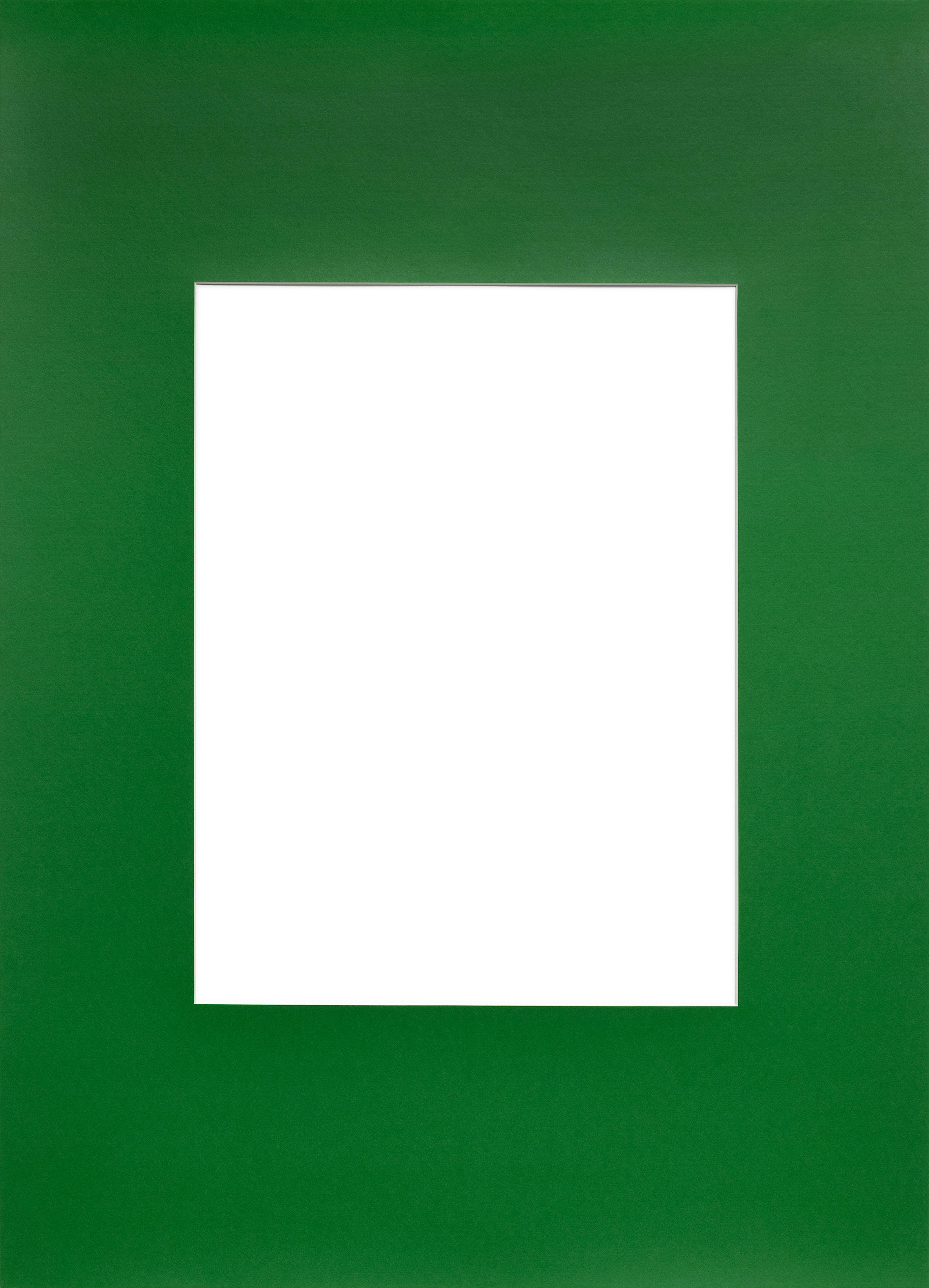 Passepartout grön 0