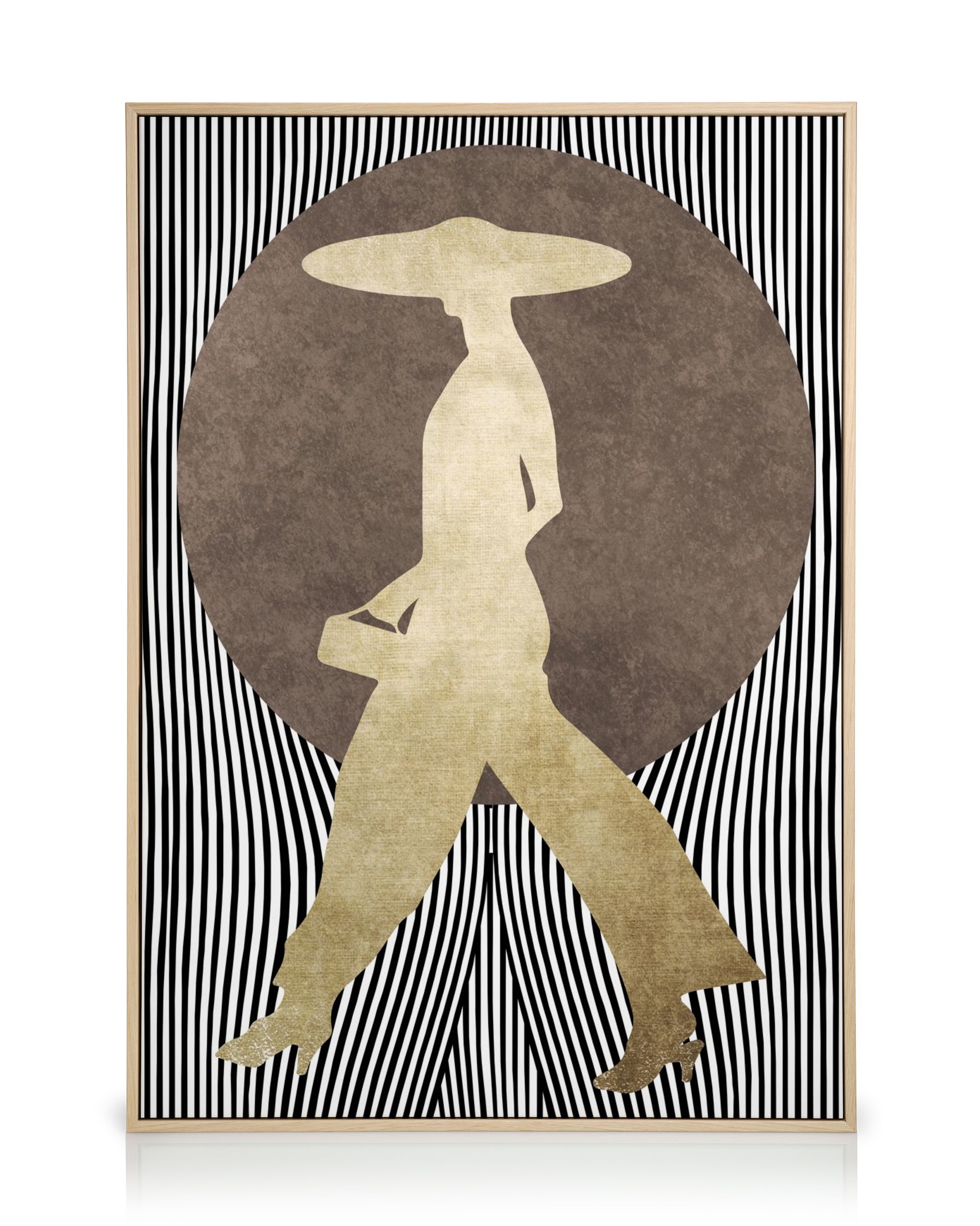 Boris Draschoff Canvas Print – La Madame Noir Art | Desenio