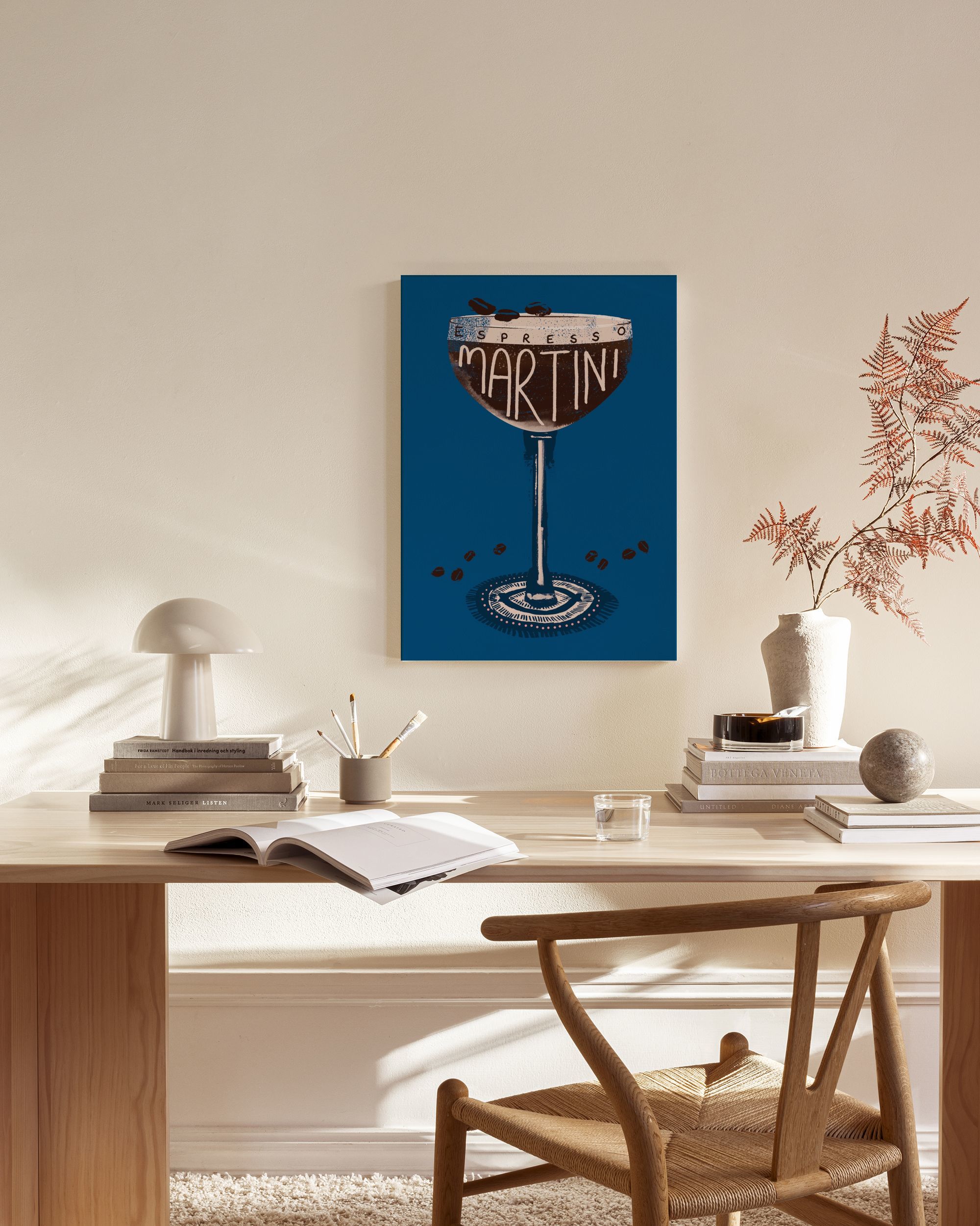 The Espresso Martini Canvas Print – Stylish Cocktail Wall Print