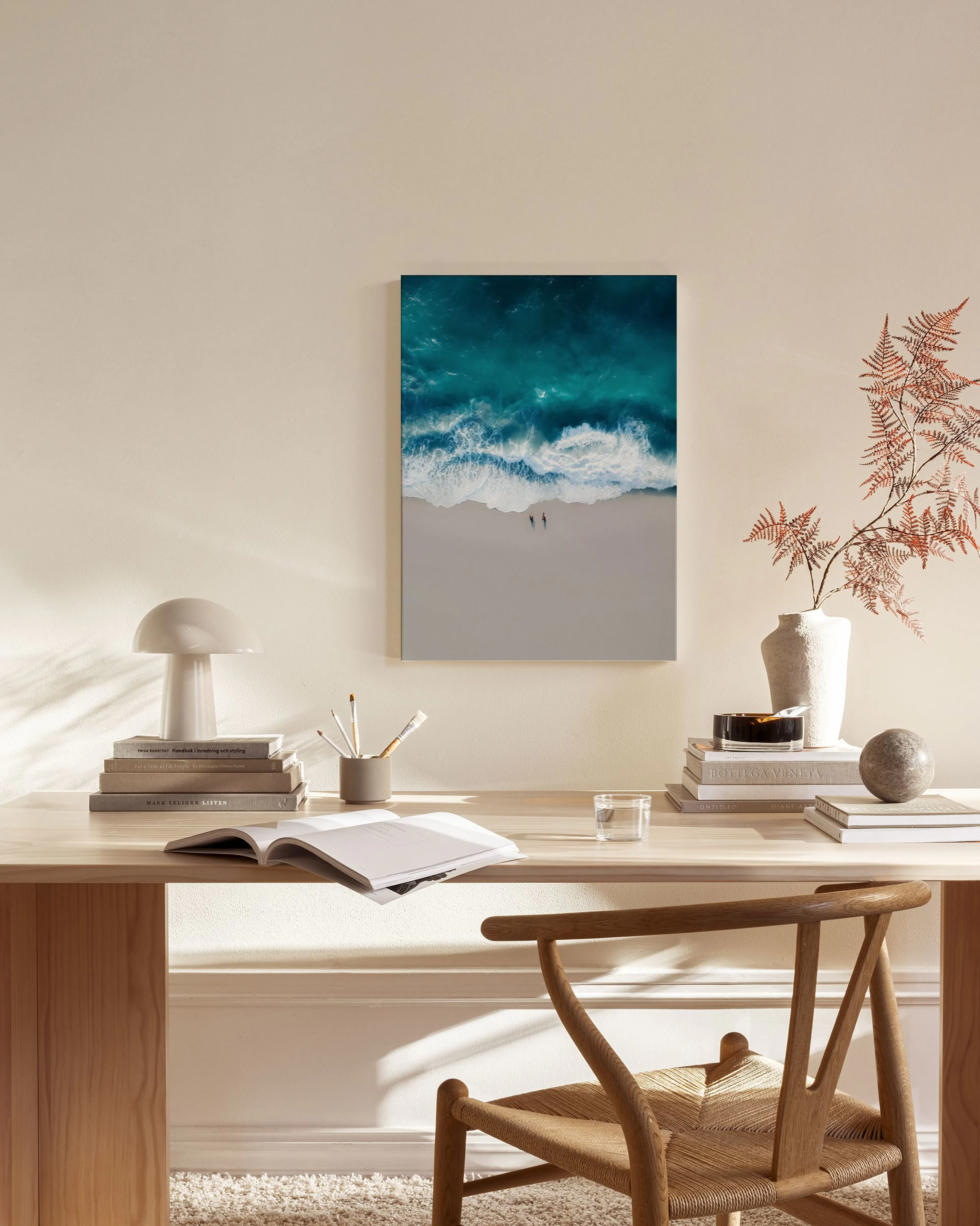 Tranh Thiên Nhiên Wave Crush Canvas print