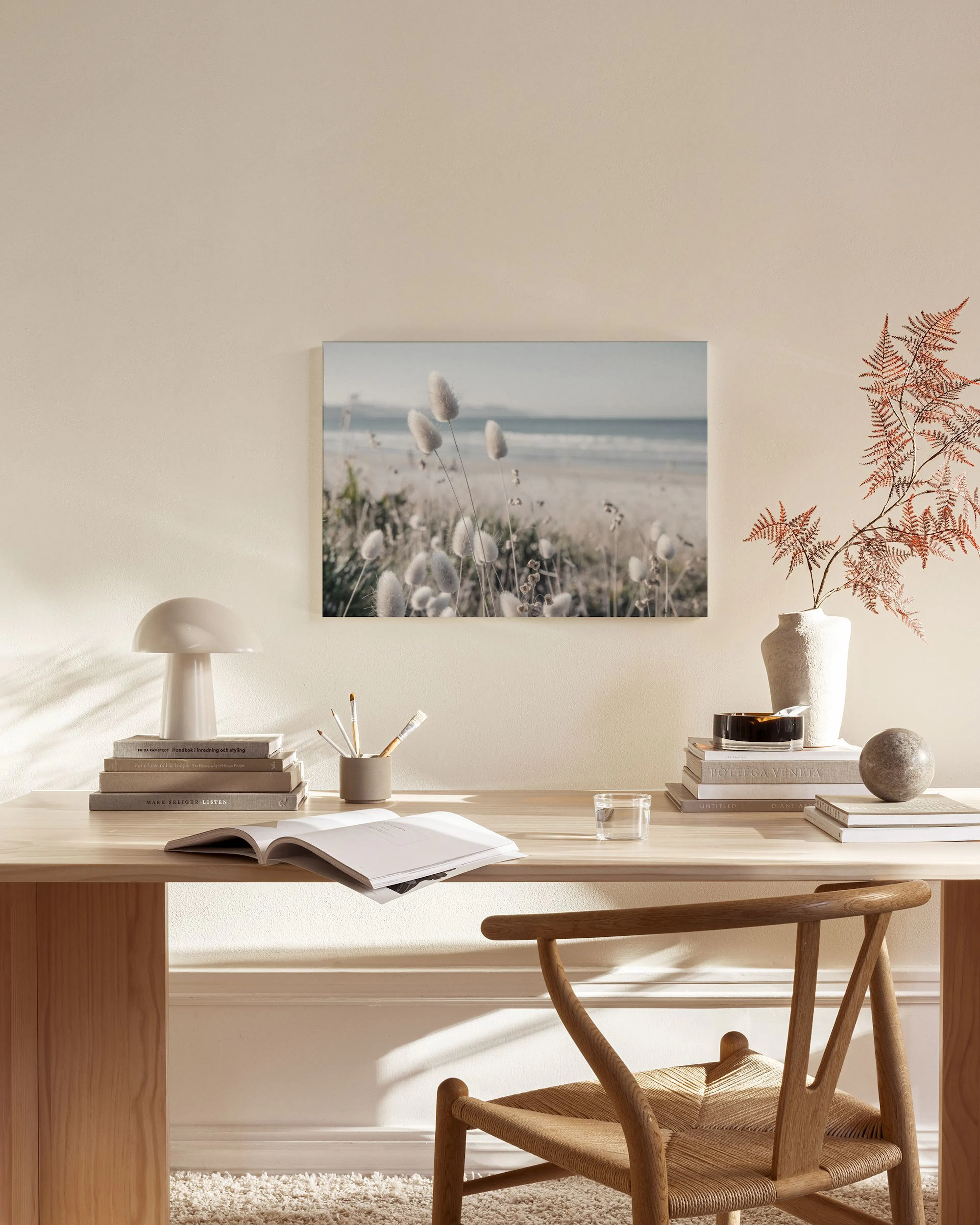 Tranh Thiên Nhiên Beach Dune Grass Canvas print