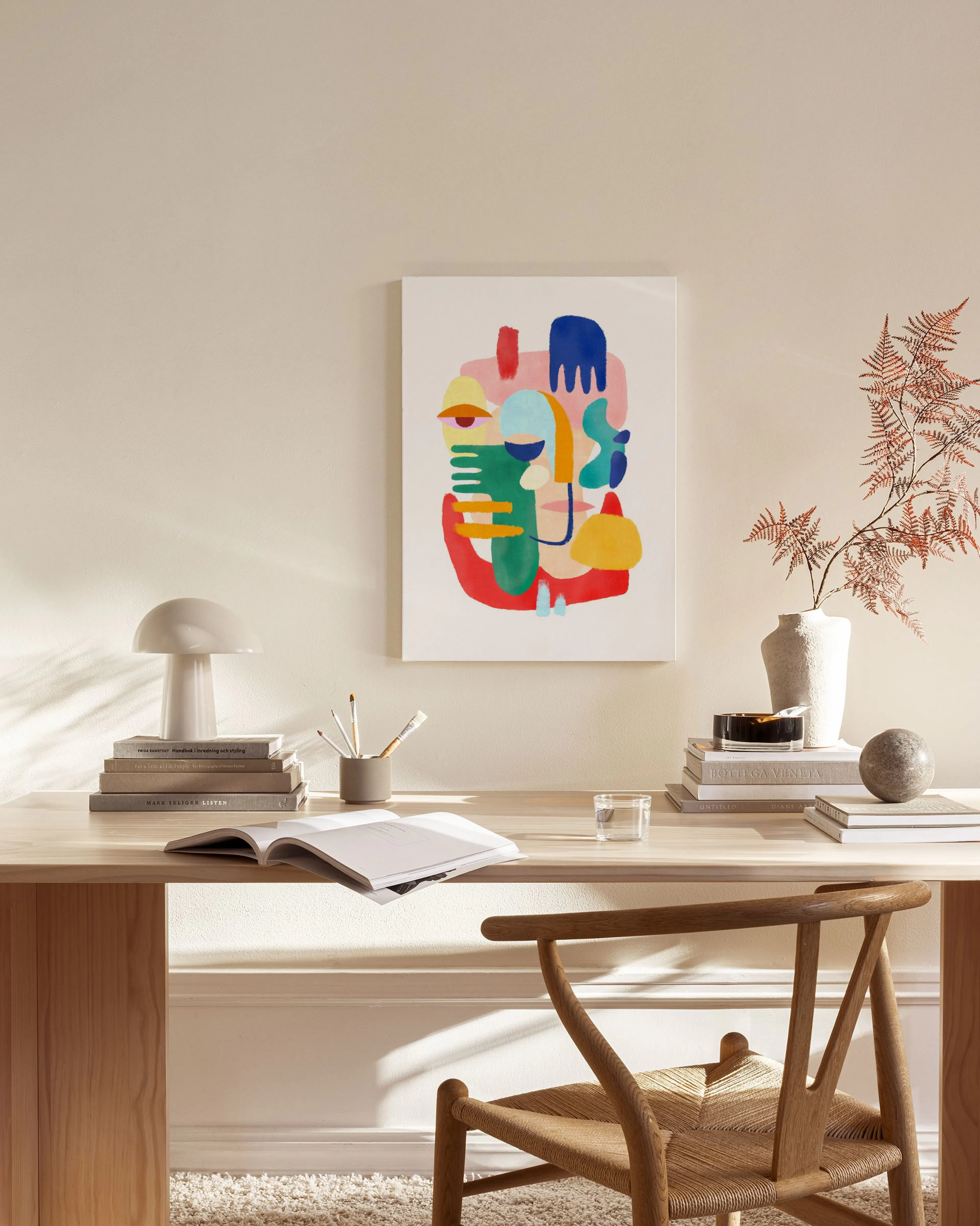 Tranh Graphic Colorful Abstract No1 Canvas print