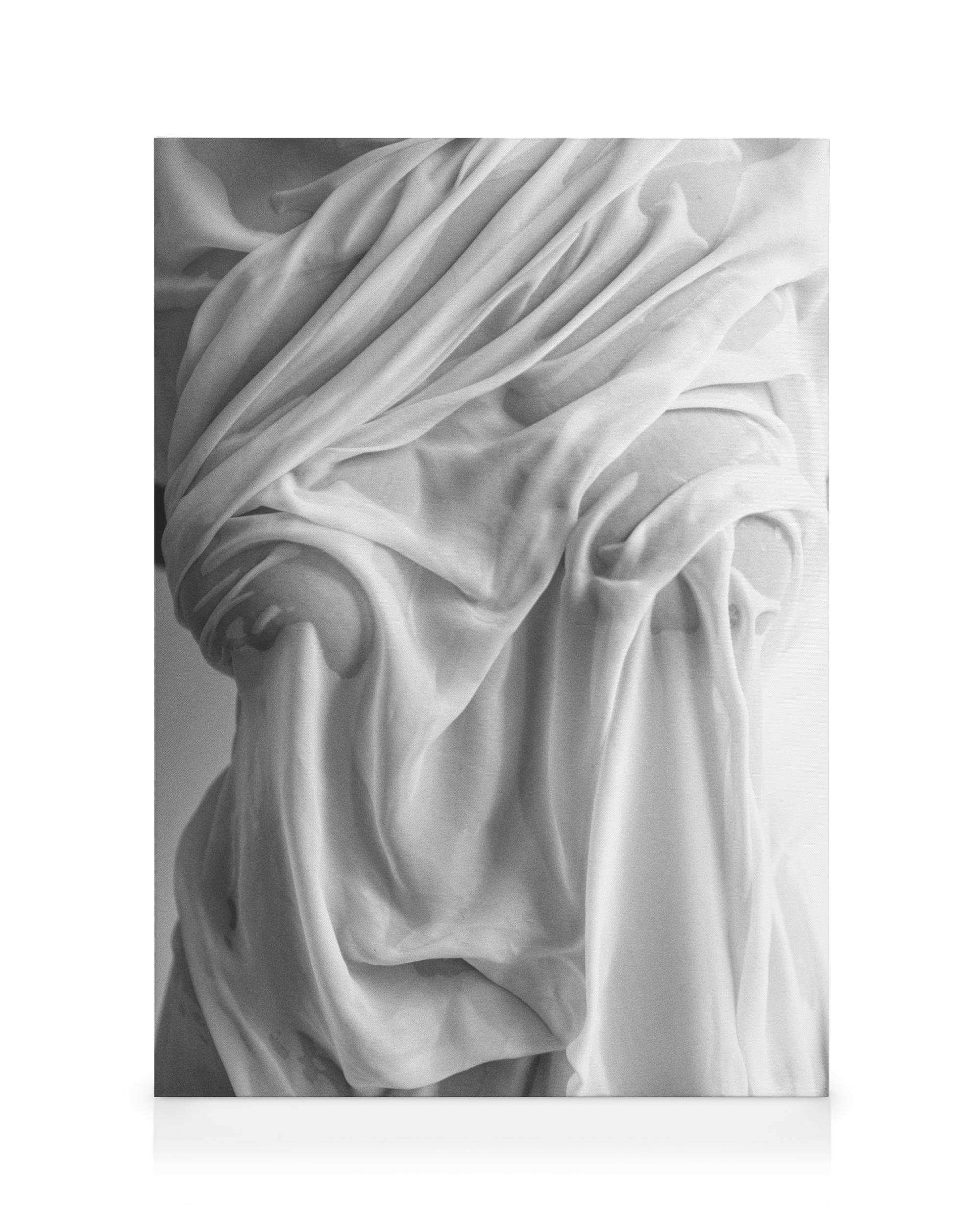 Canvas Prints Wet Shirt Canvas print (30x40 cm - Dark Oak Frame)