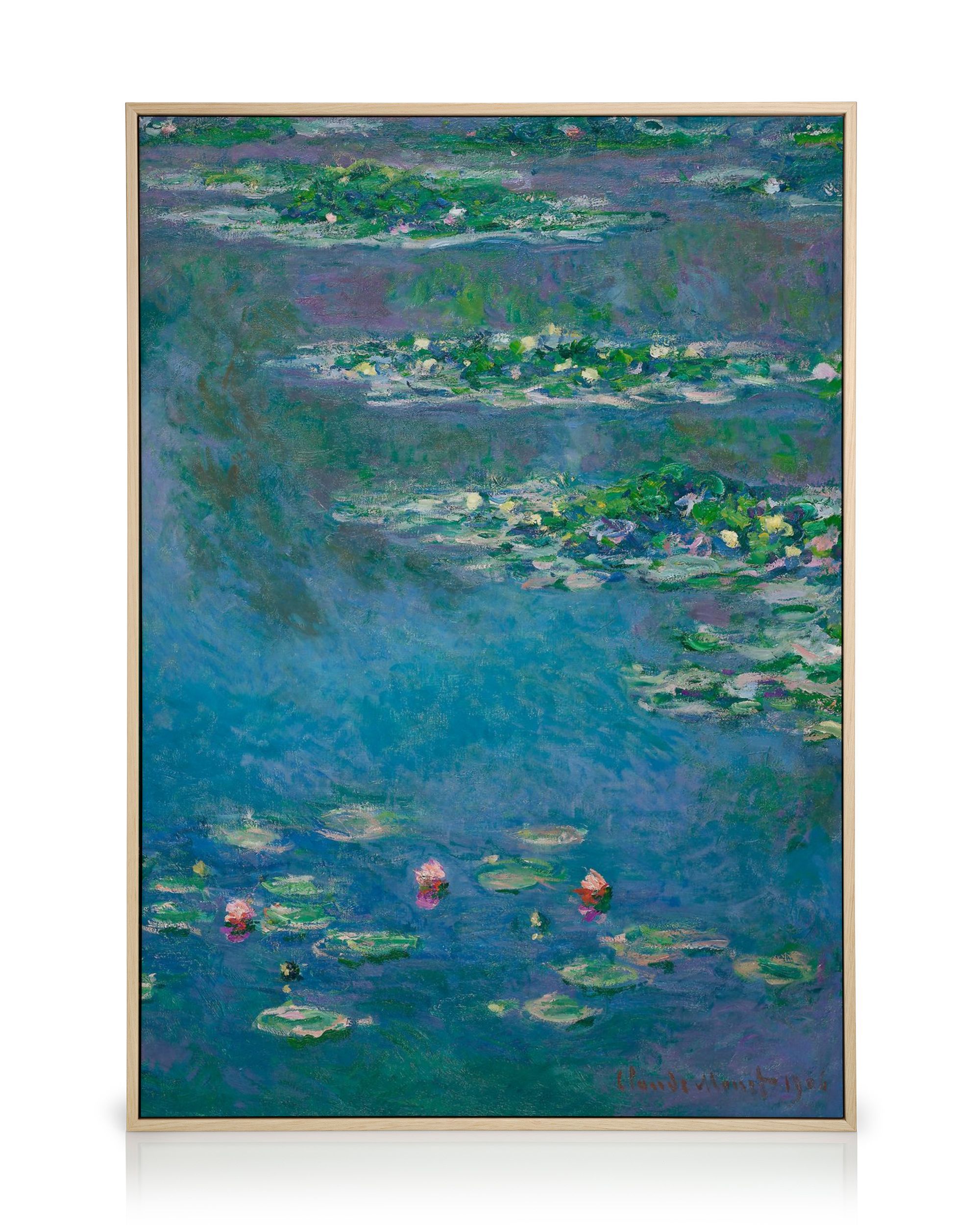 Monet Water Lilies Canvas Print – Art Print Poster | Desenio