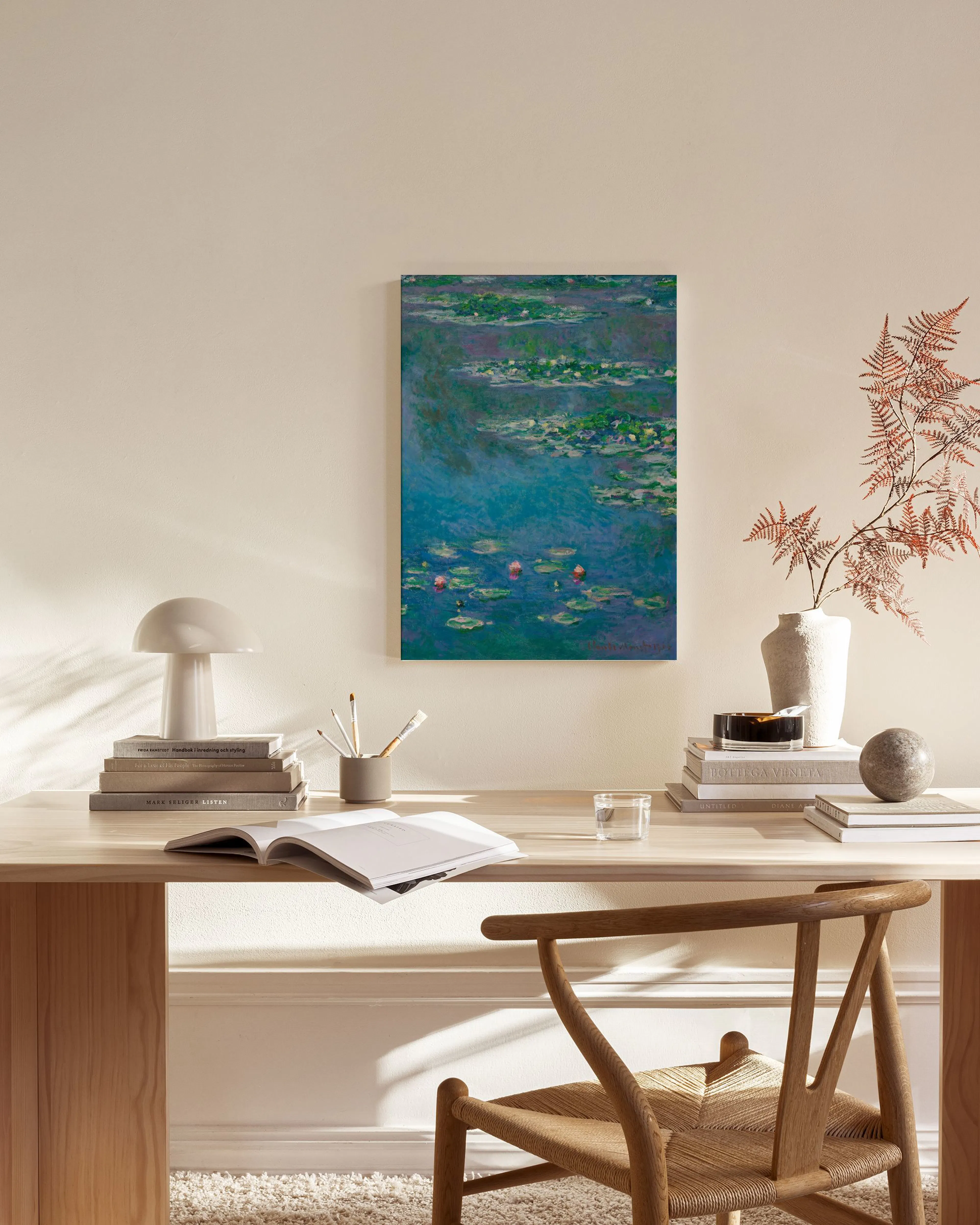 Tranh Thiên Nhiên Monet - Water Lilies Canvas print