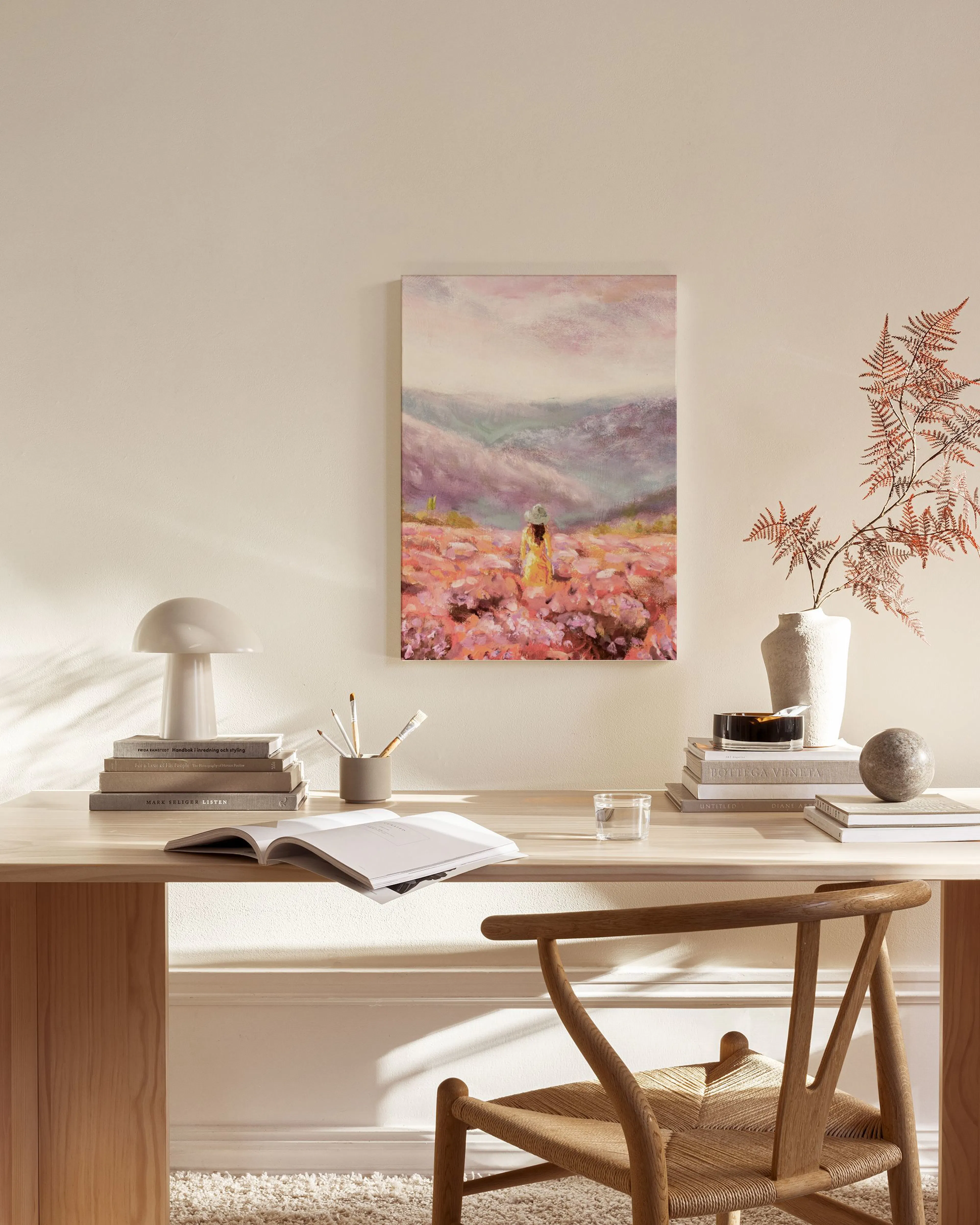 Tranh Thiên Nhiên Champ De Fleurs Canvas print